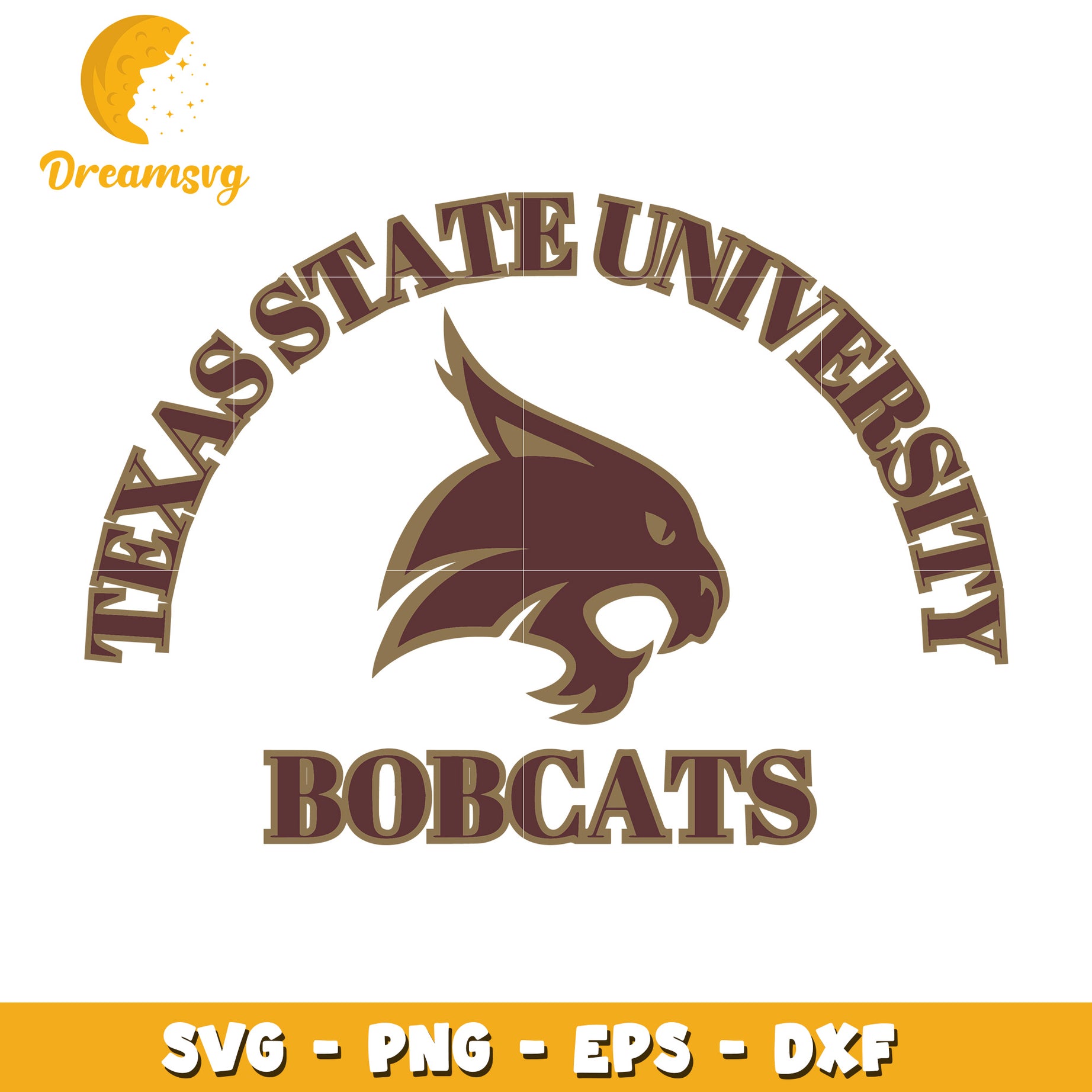 Texas State Bobcats SVG Cut File