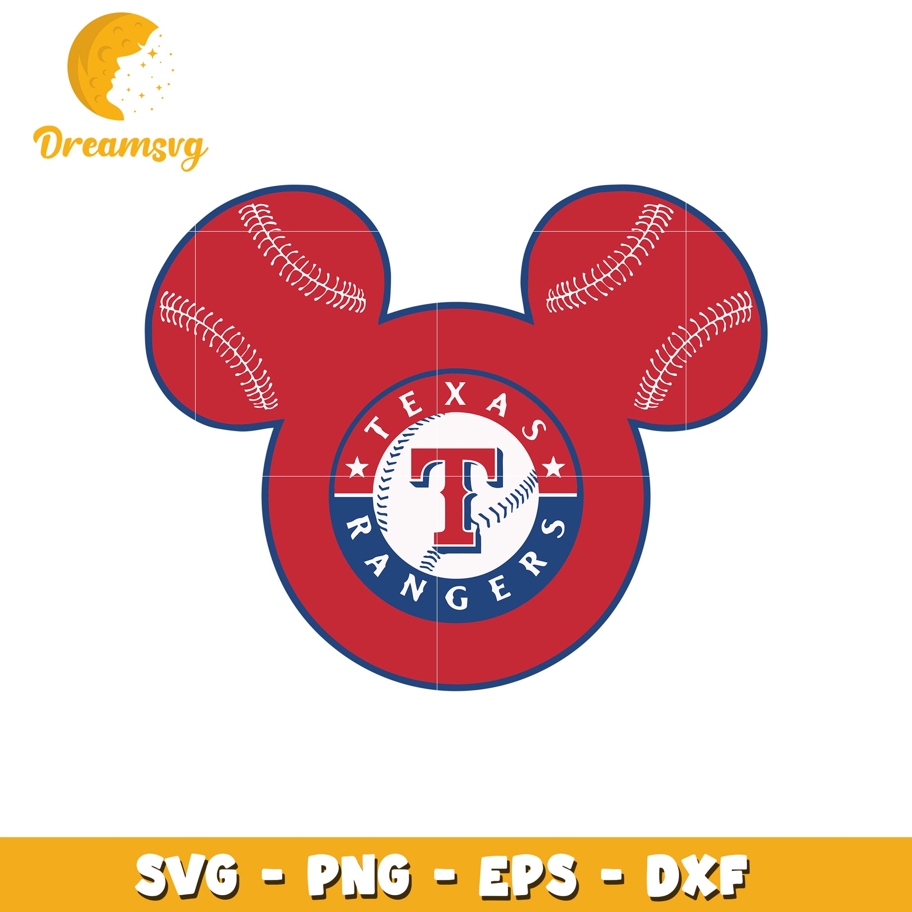 Texas rangers logo mickey head svg, mickey head svg, Texas rangers svg