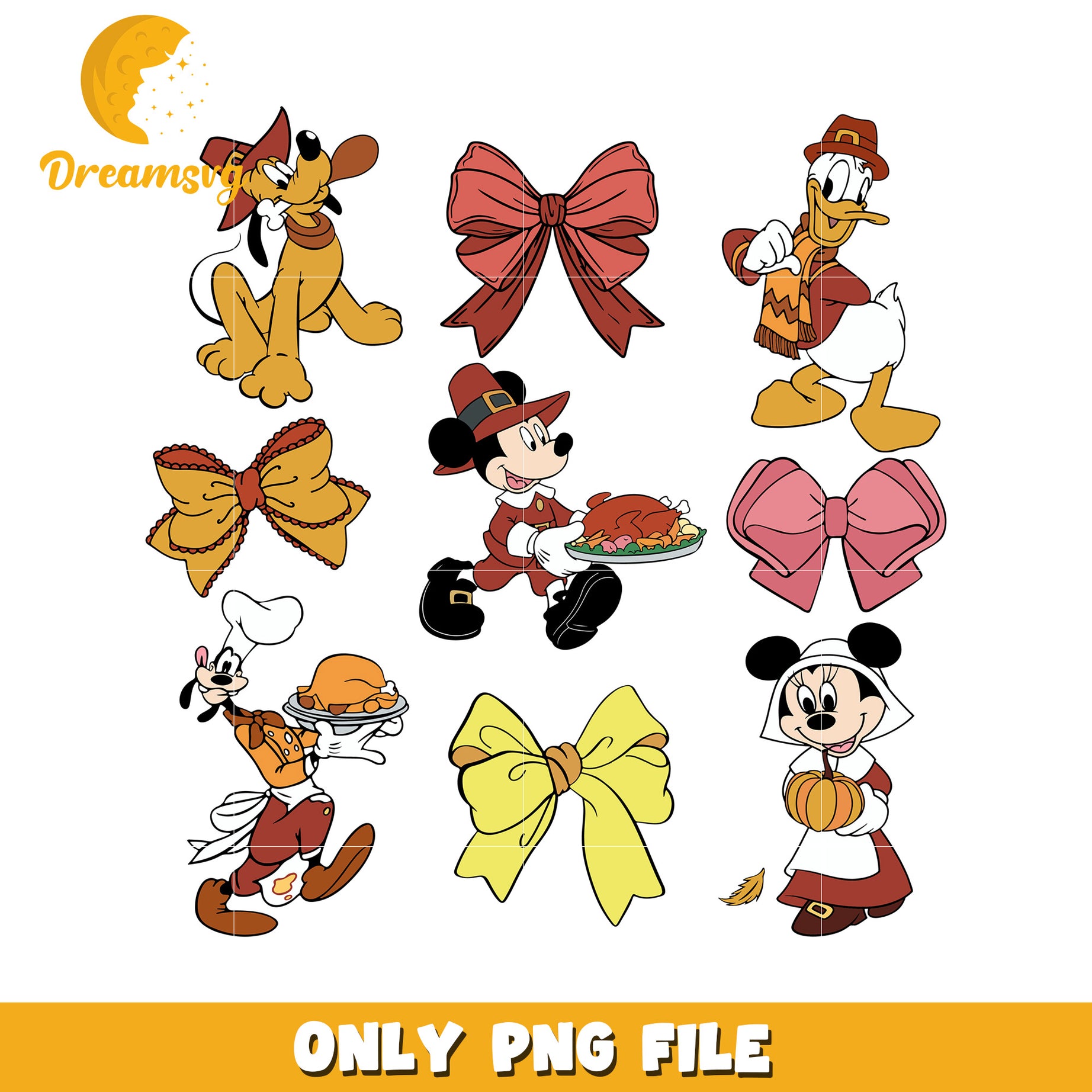 Thanksgiving Disney PNG Images