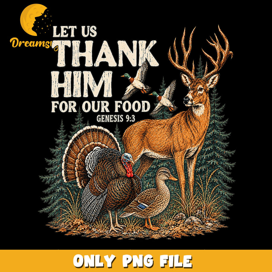 Thanksgiving Animals PNG, Gratitude Design, Nature Art