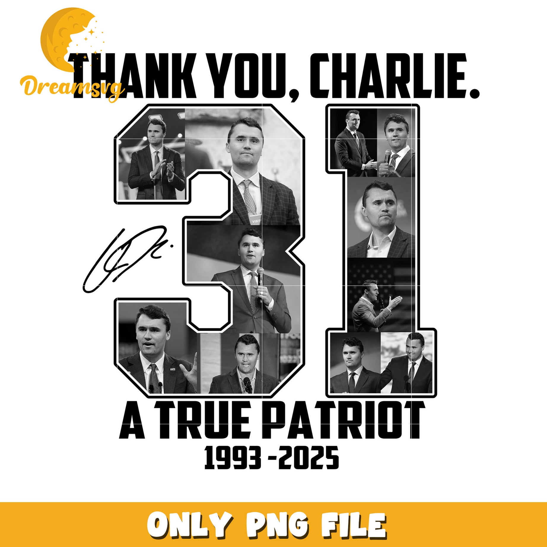 Thank you charlie png, charlie kirk age​​ png, twitter charlie kirk​ png