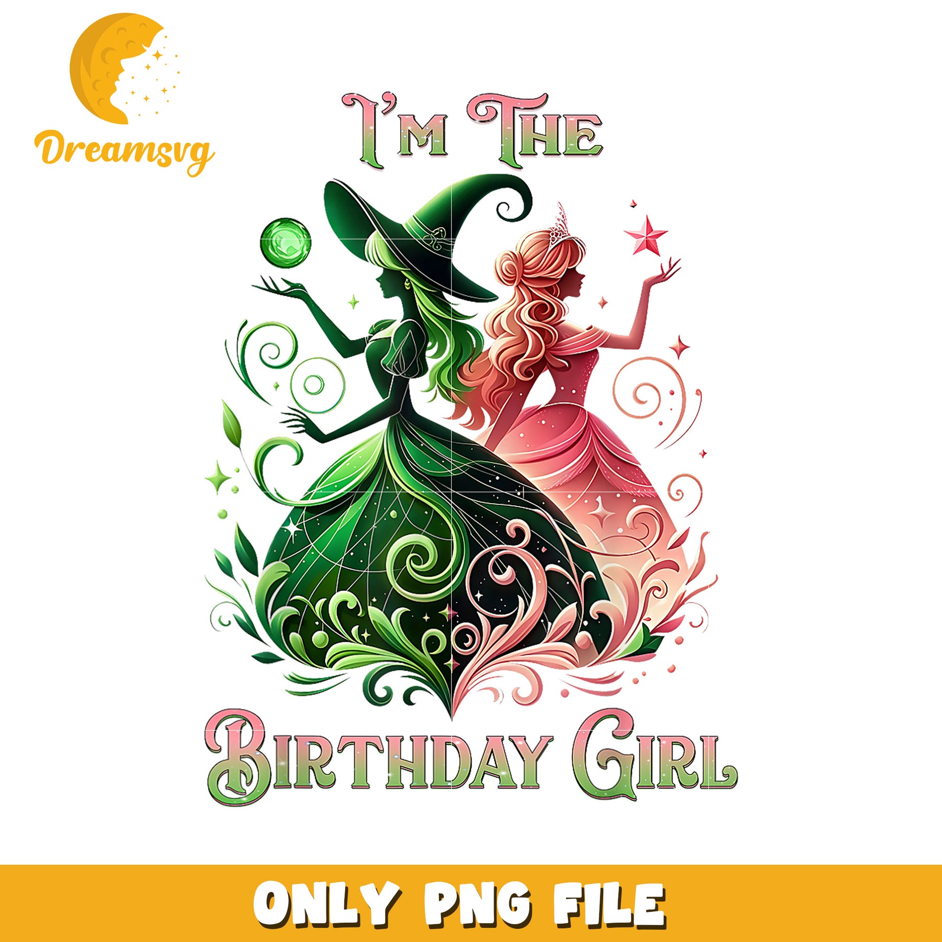 The Birthday Girl png, emerald spell png, wicked era png