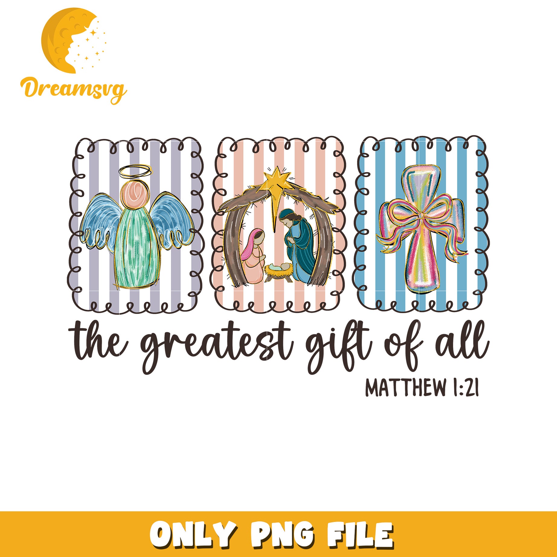 The Greatest Gift of all png, christmas​ png, grinch png