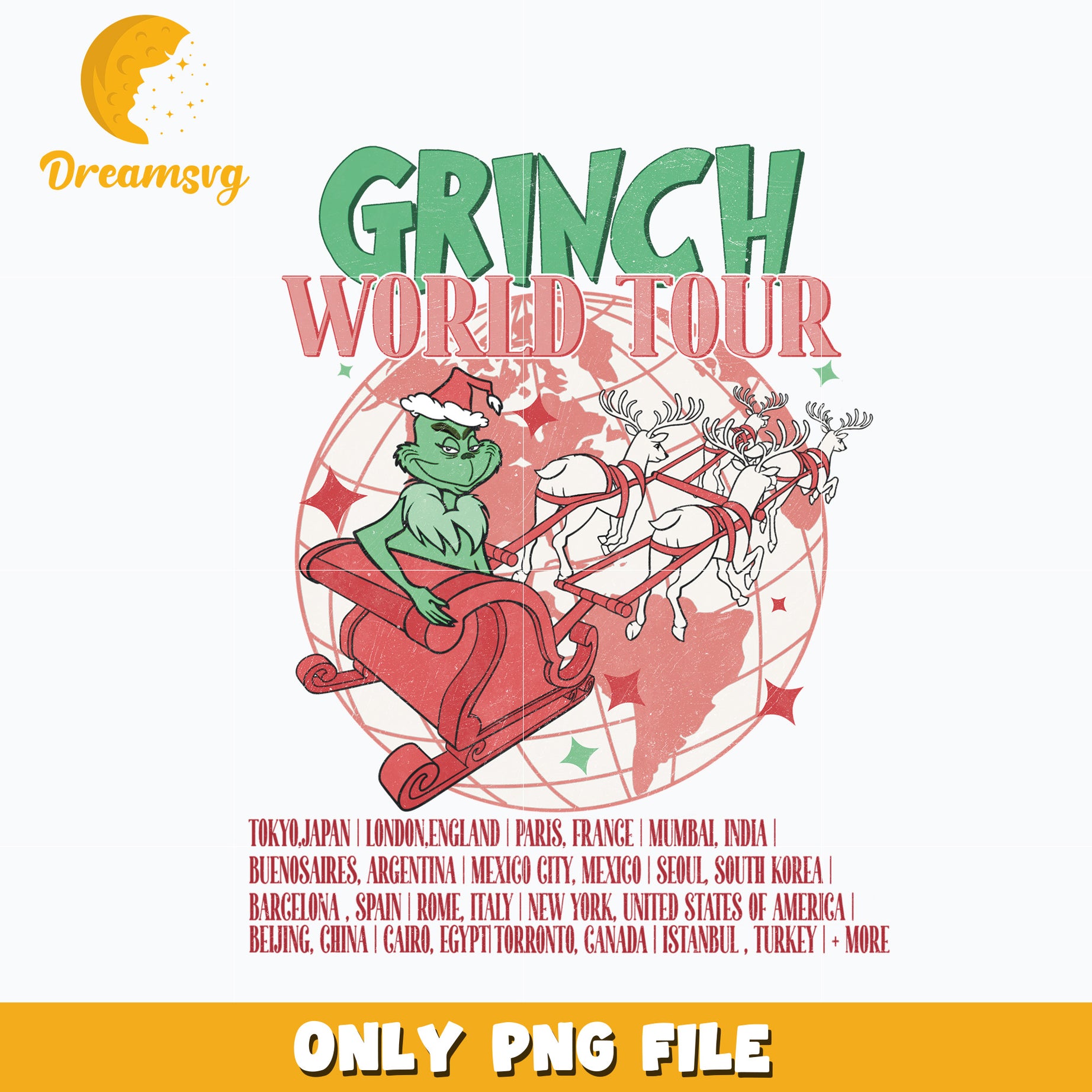 The Grinch Santa christmas png