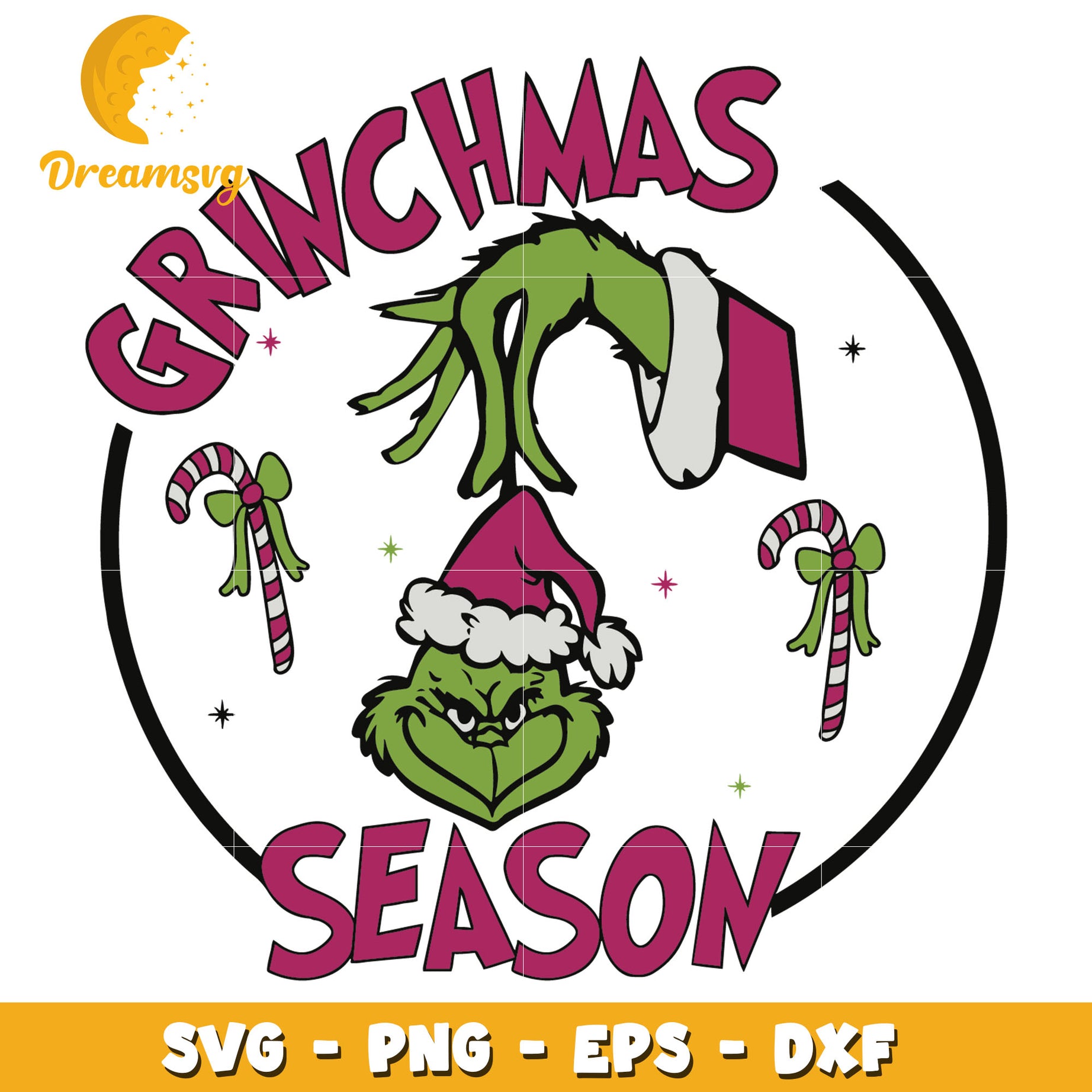 The Grinchmas season svg, The Grinch svg, christmas svg