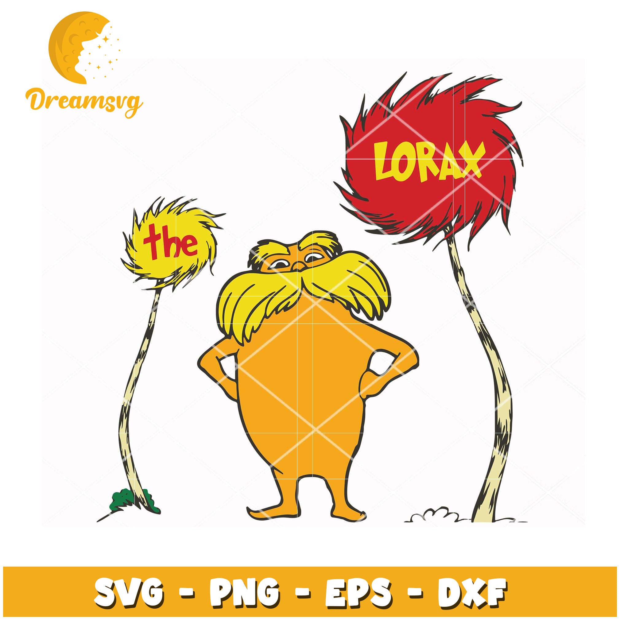 The Lorax SVG Design for Eco-Friendly Craft Projects Download