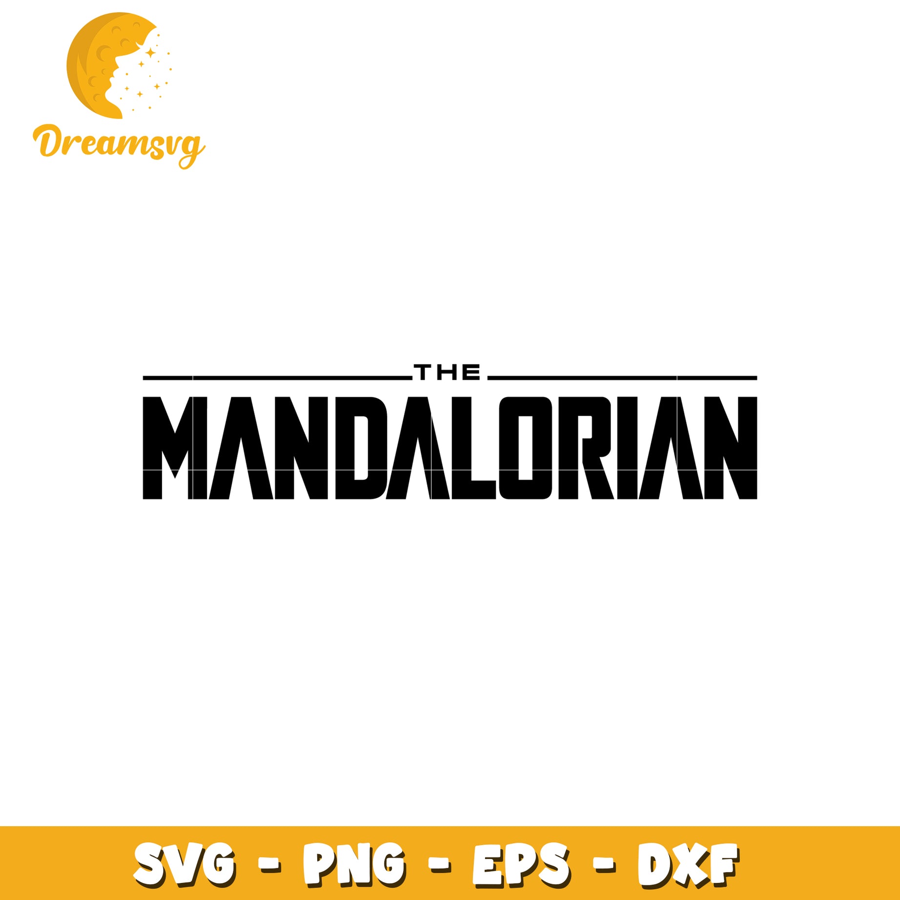 The Mandalorian SVG Cut File