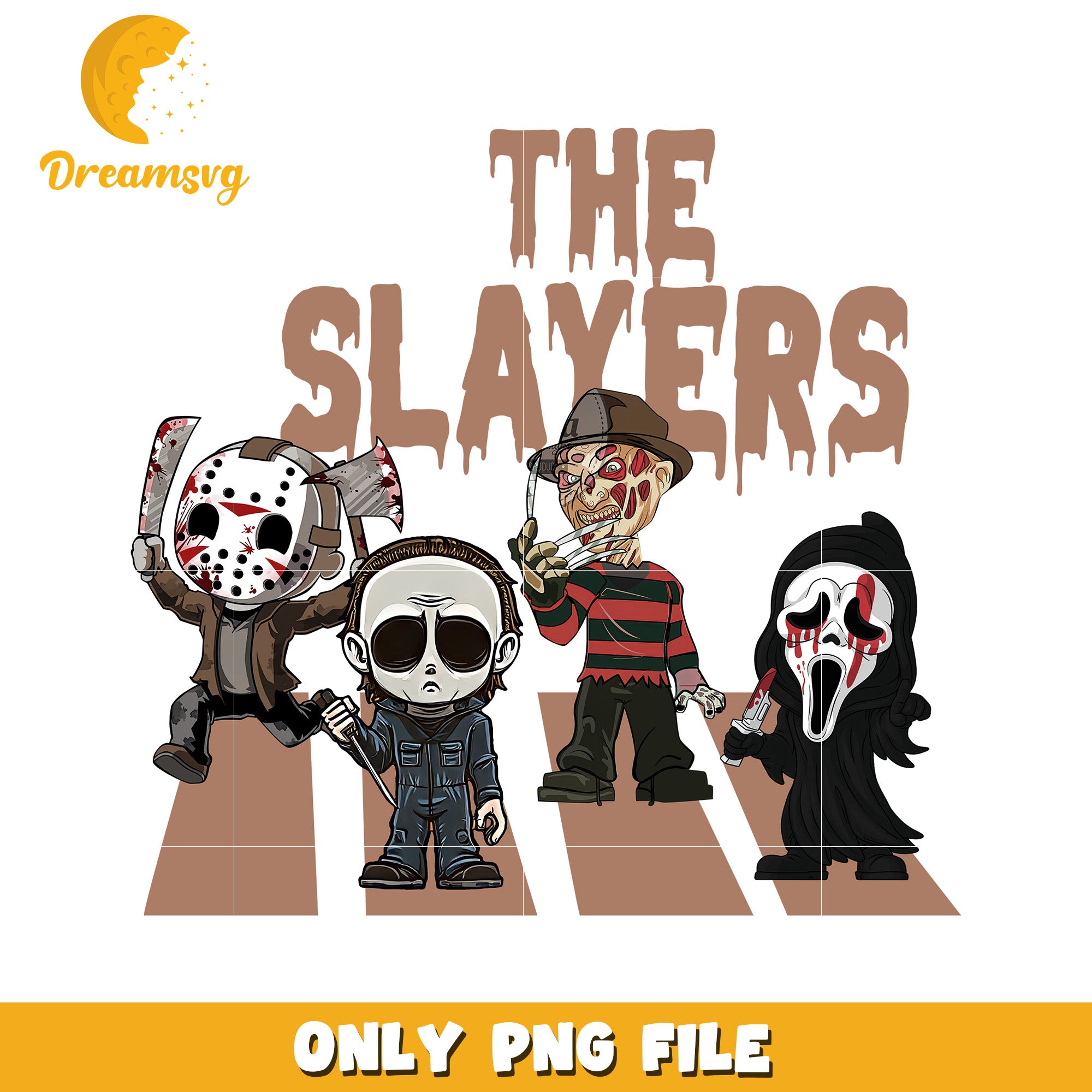 The Slayers Horror Movie Characters png Halloween