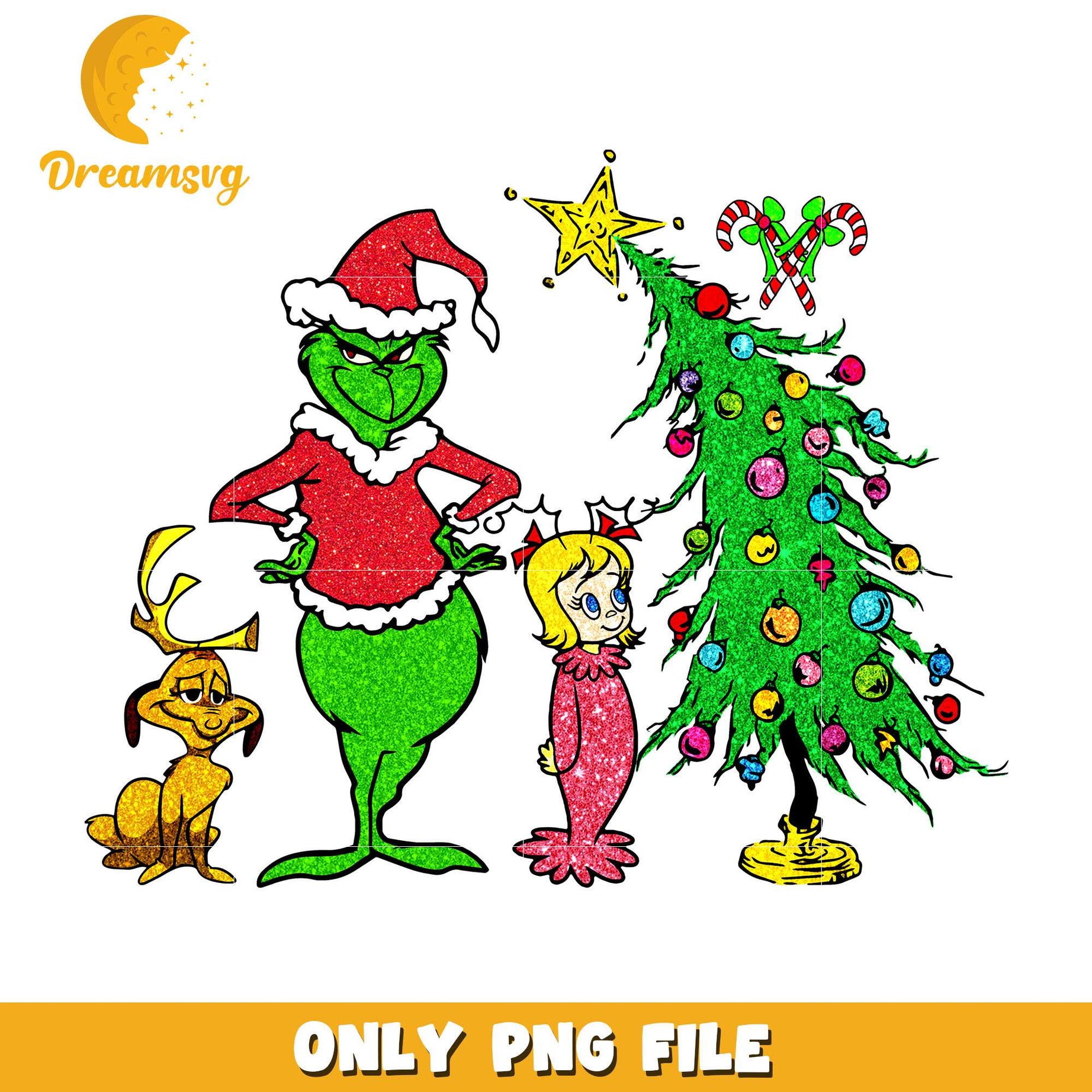 The grinch Grinch tree christmas glitter png, grinch png, christmas png