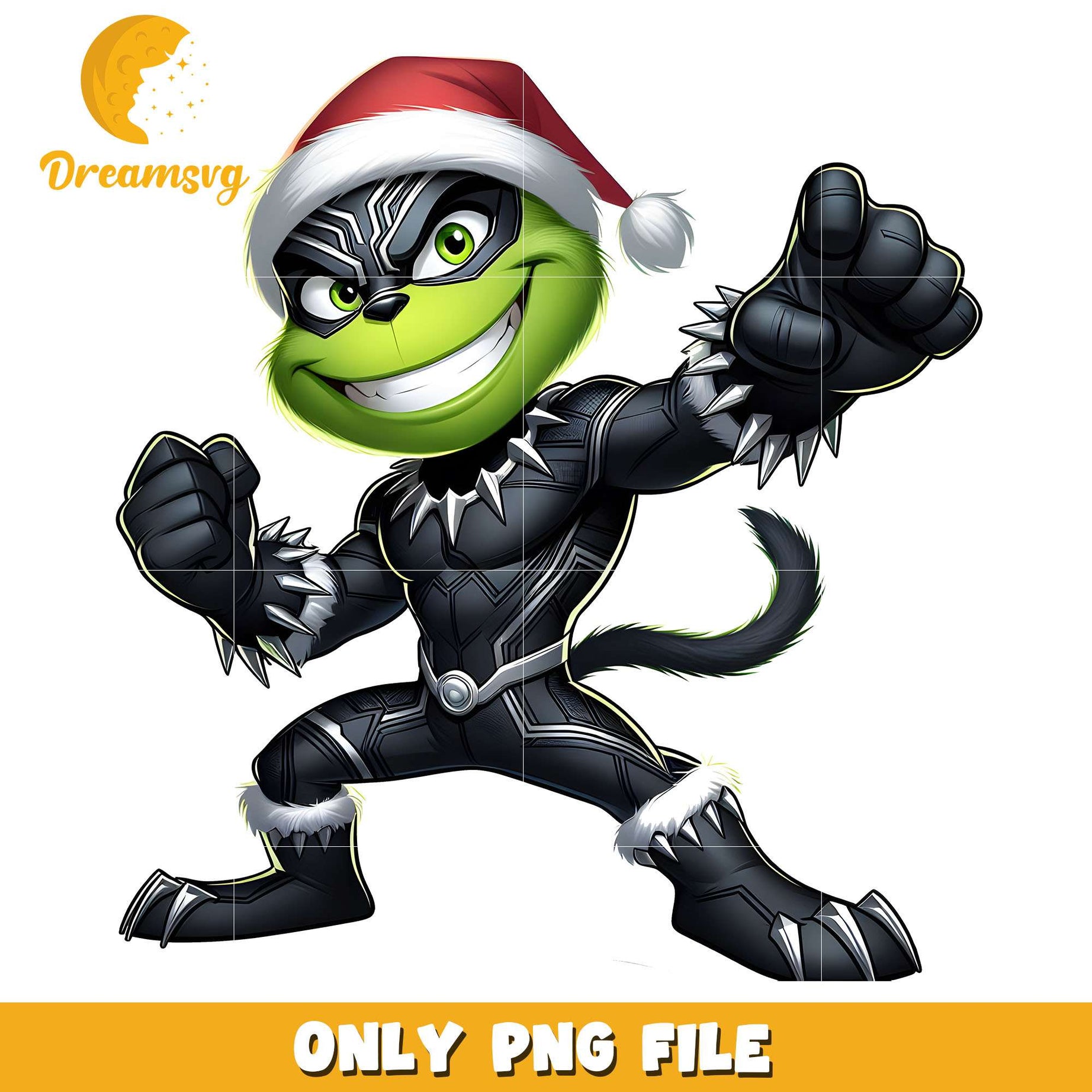 The grinch avengers black panther png, avengers png, christmas png