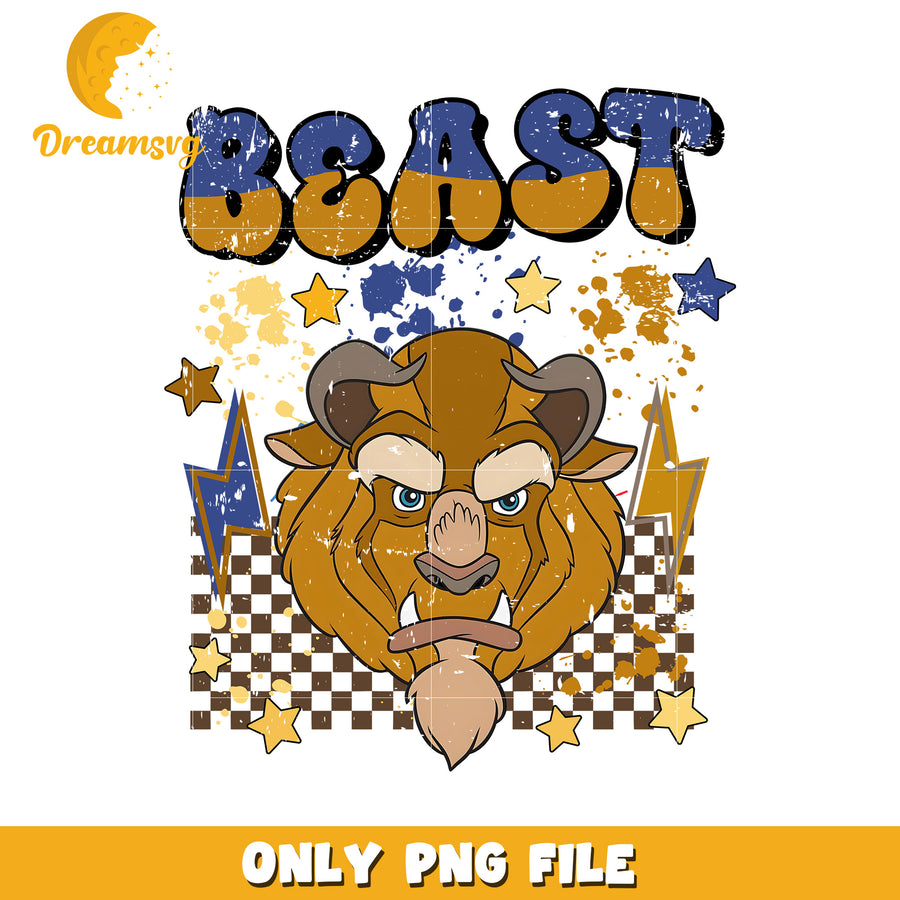 The beast design png, beauty and the beast png, beast character png