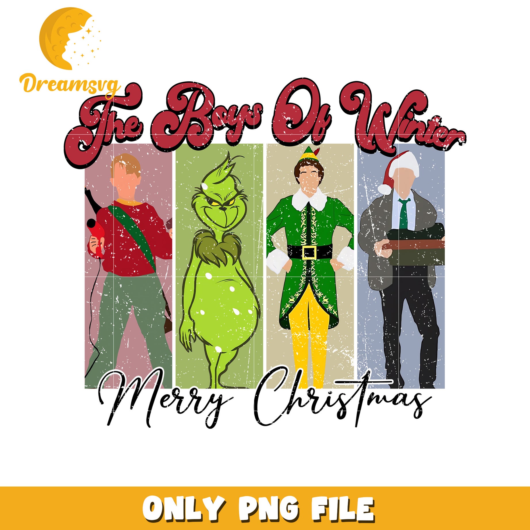 The boys of winter png, christmas cookies png, grinch cartoon​ png