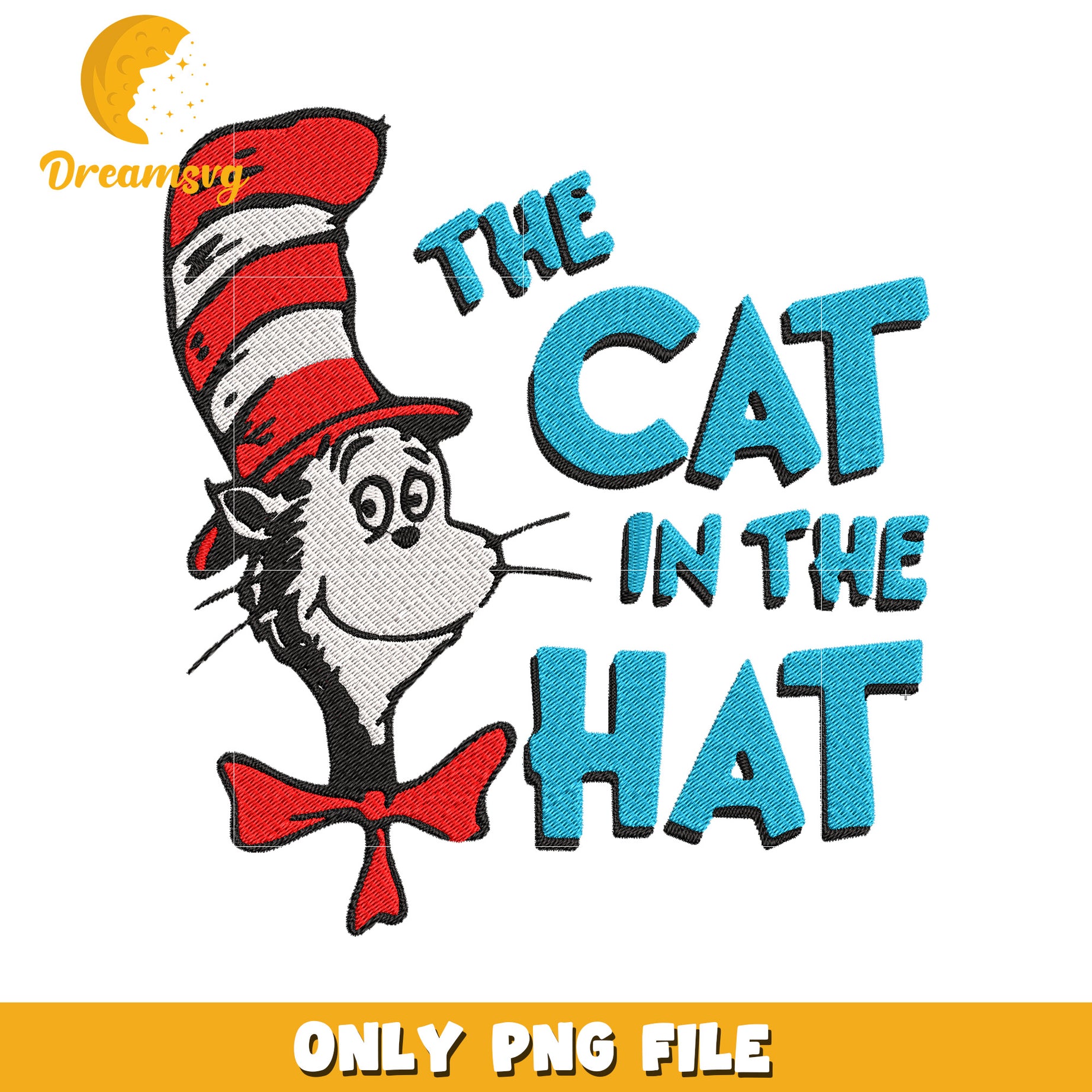 The cat in the hat face png, dr seuss character png, cartoon png