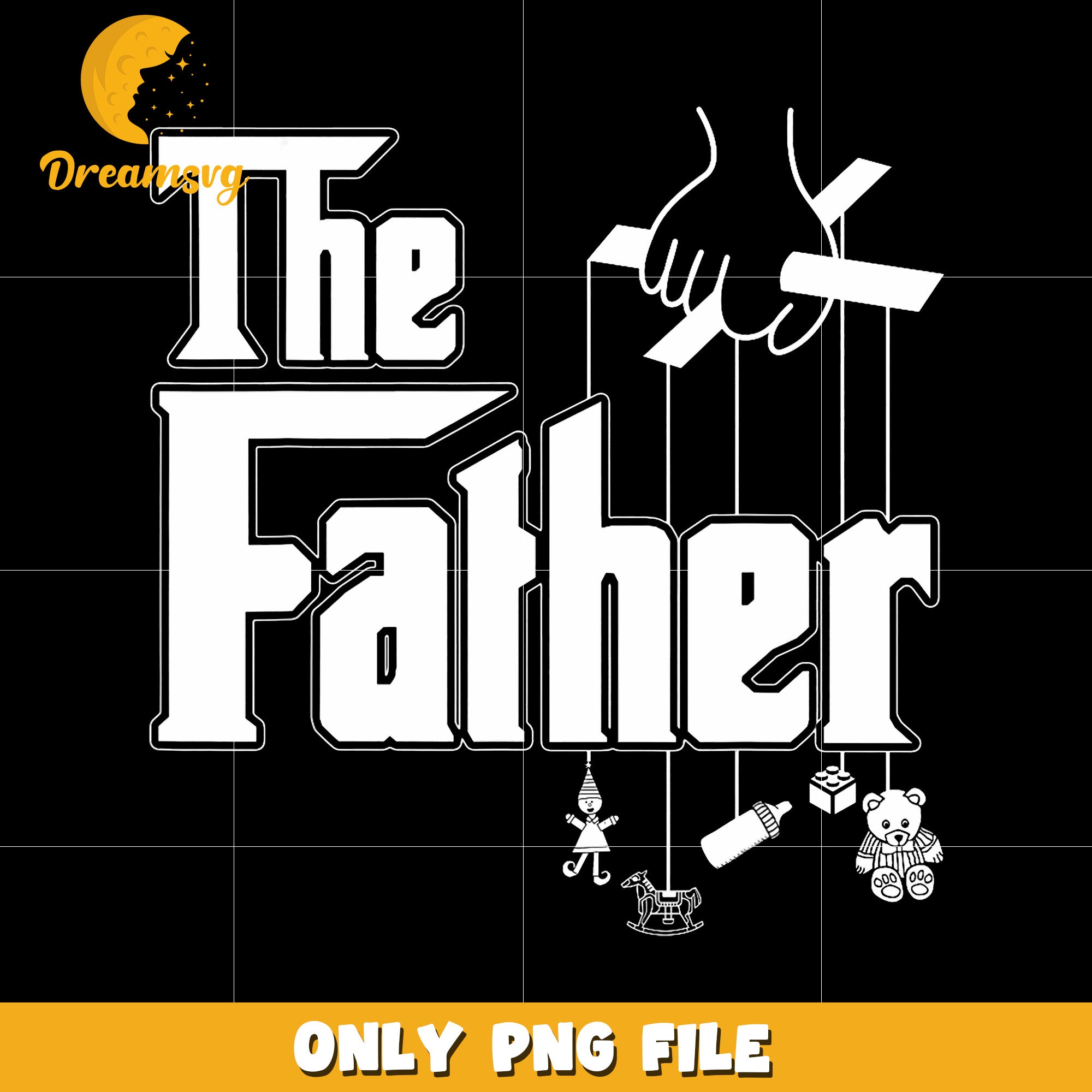 The father creative design png, the father png, father figure png