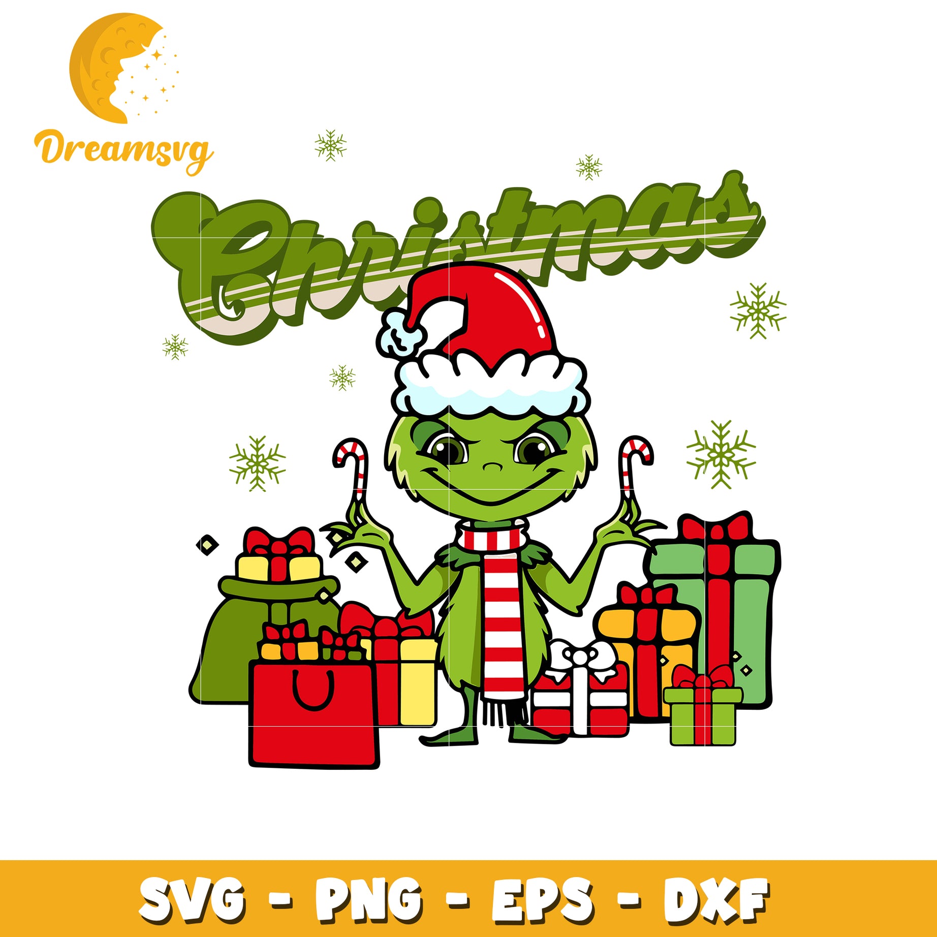 The grinch christmas present svg, grinch svg, christmas svg