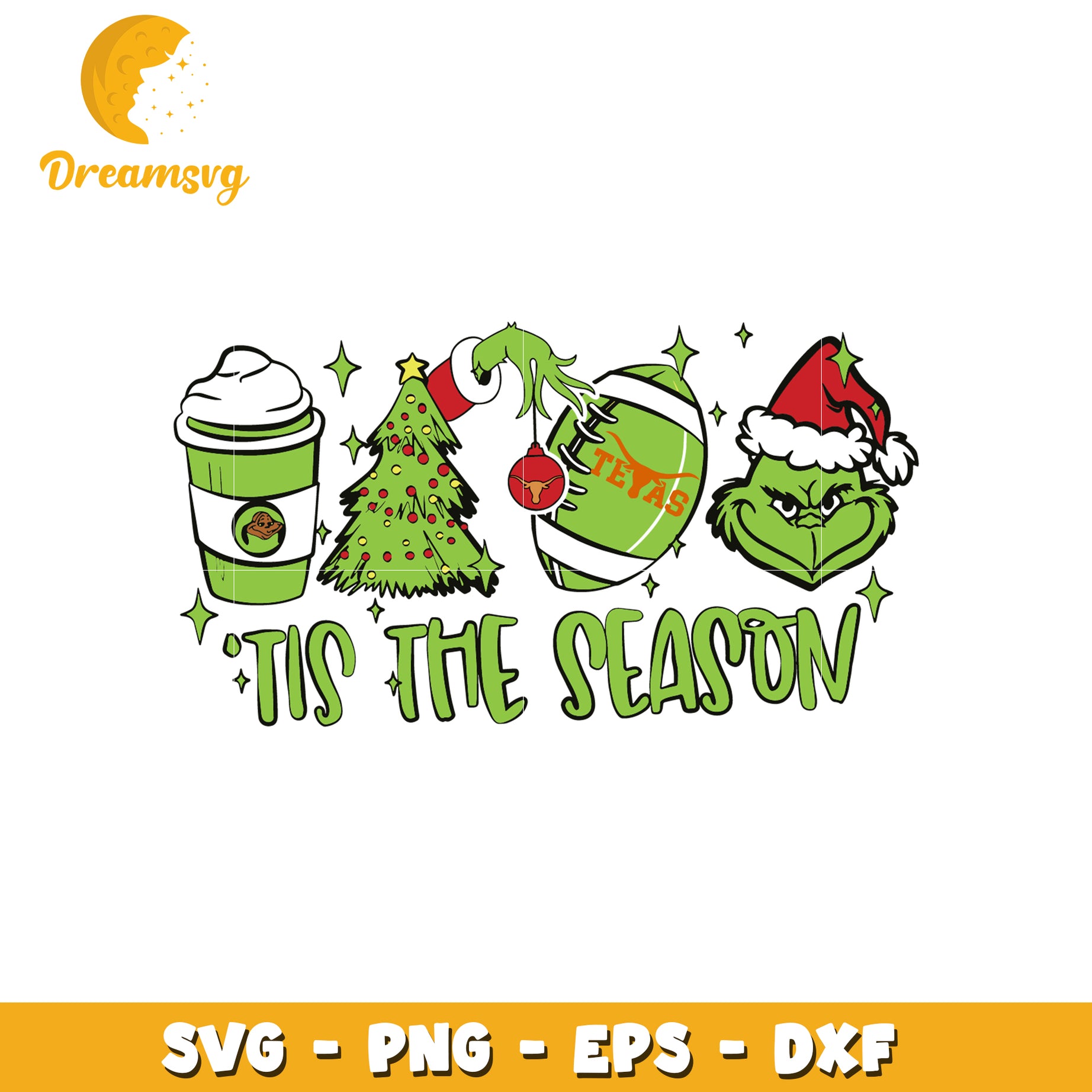 The grinch tis the season svg, grinch svg, tis the season svg