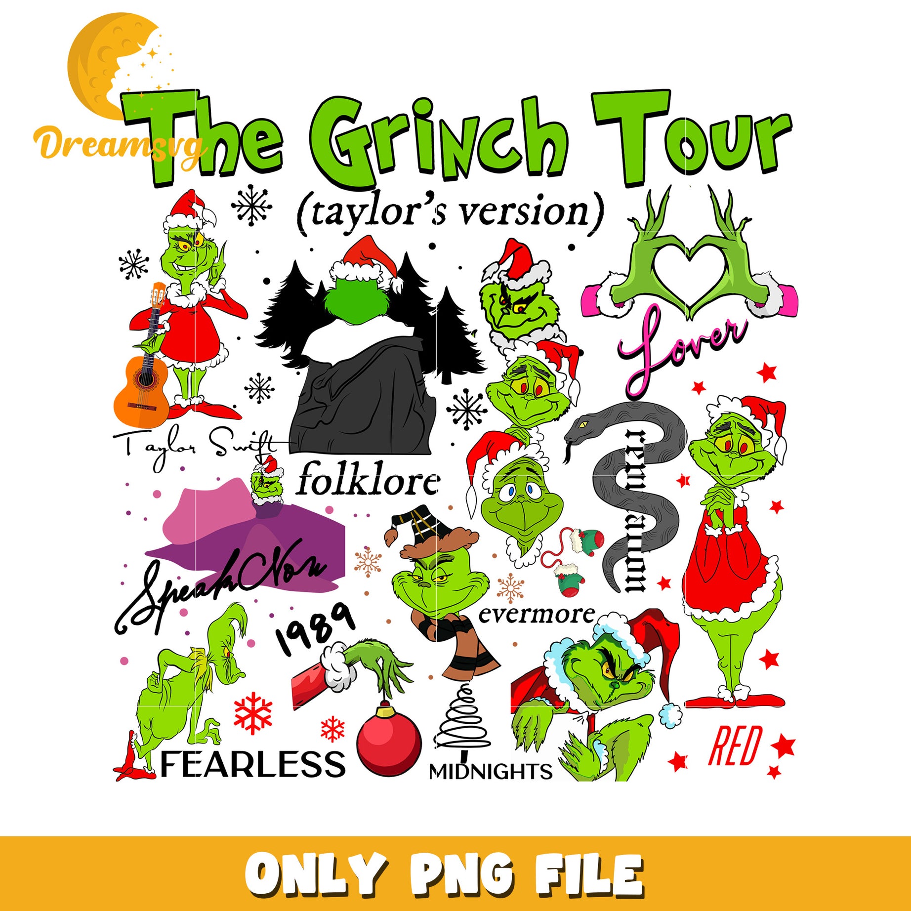 The grinch tour png, christmas story​ png, grinch clipart png