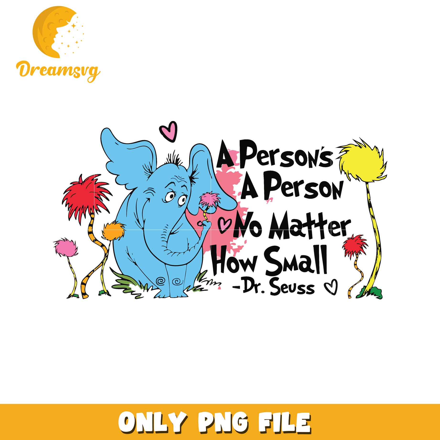 The horton person no matter how small png, dr seuss cast png