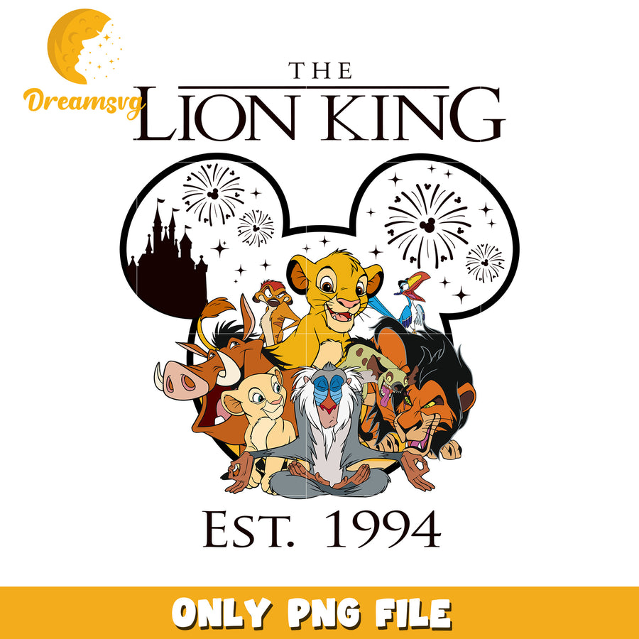 The lion king characters design png, simba design png, nala design png