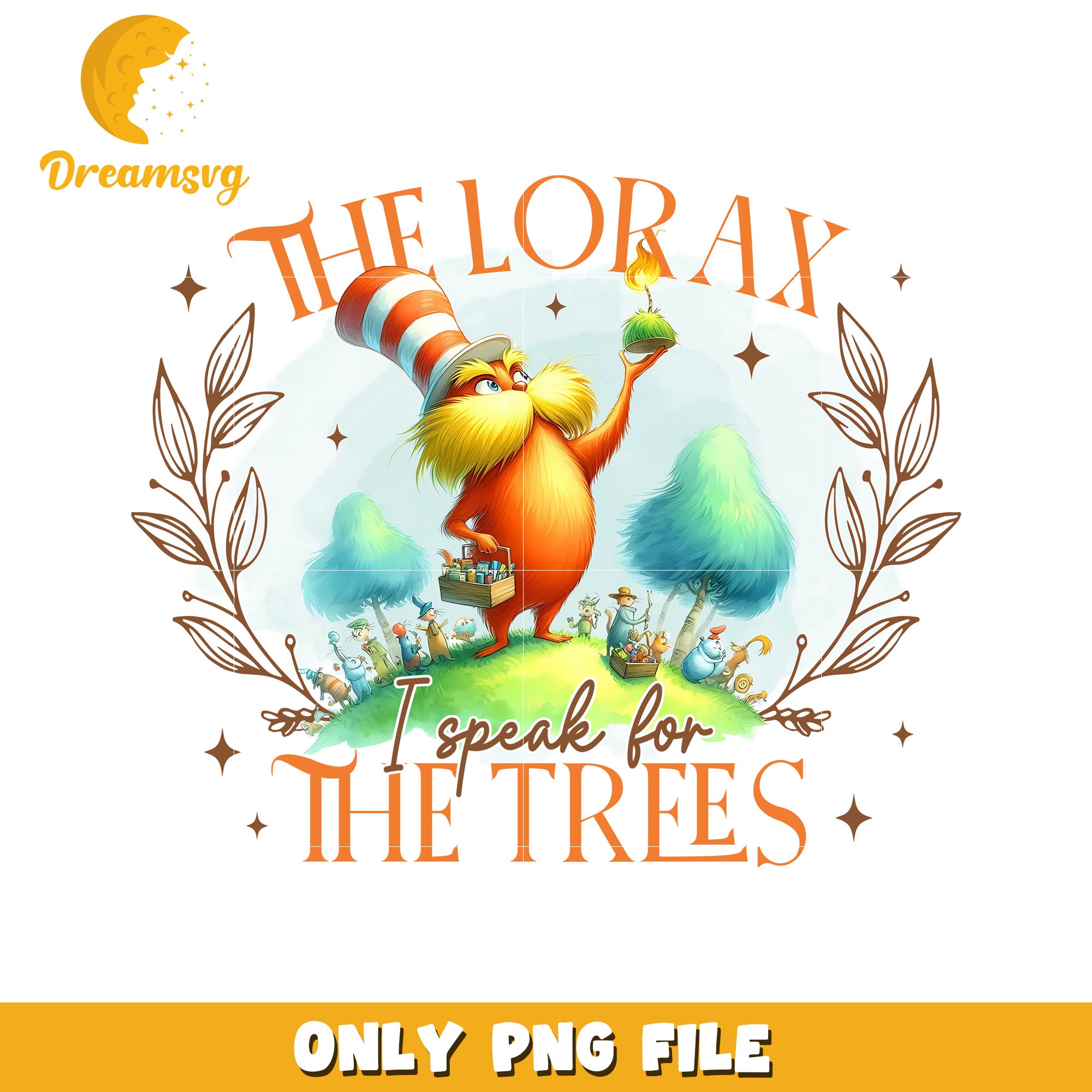 The lorax I speak for the trees png, dr seuss cast png, the lorax png