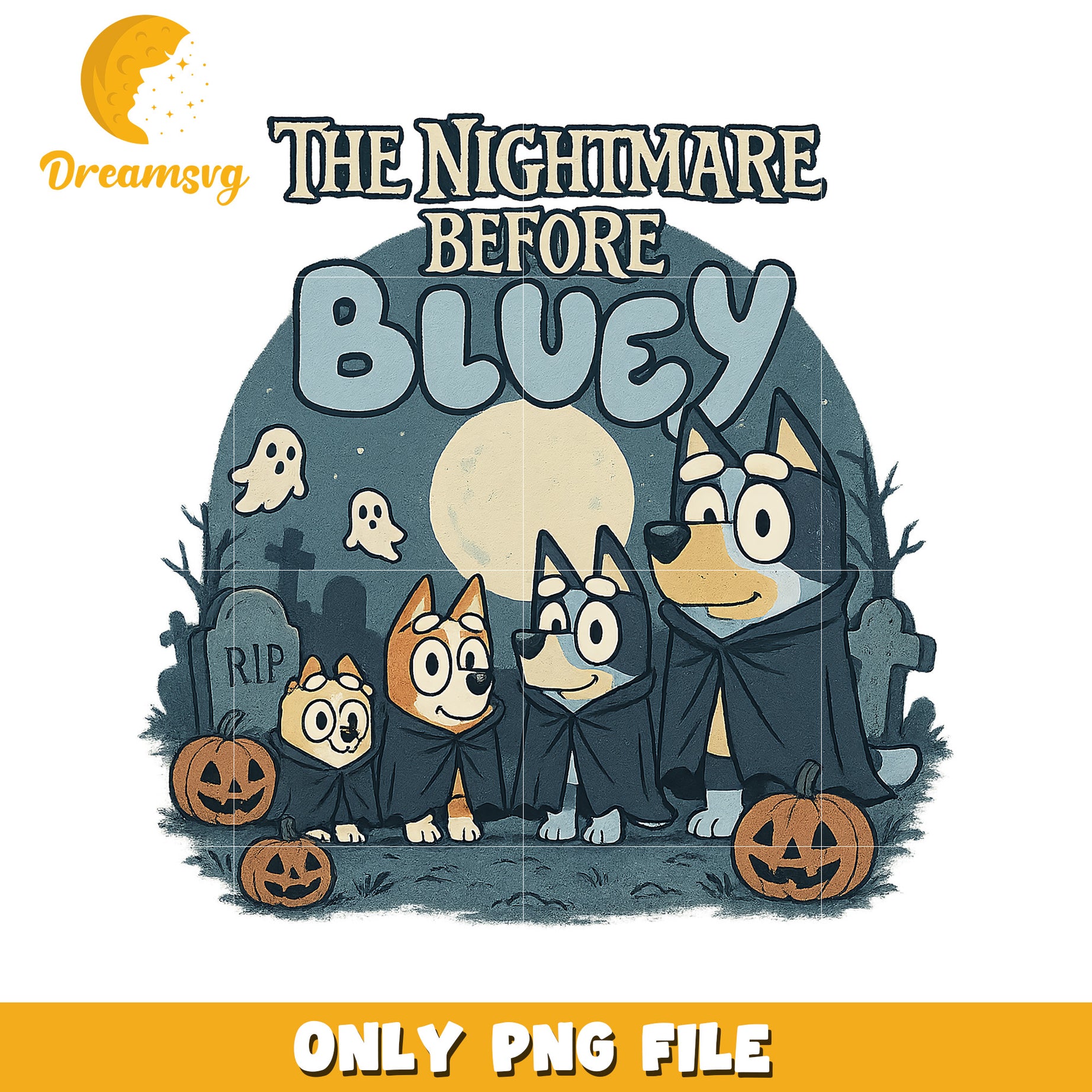 The nightmare before bluey png, halloween quotes png, halloween toys png