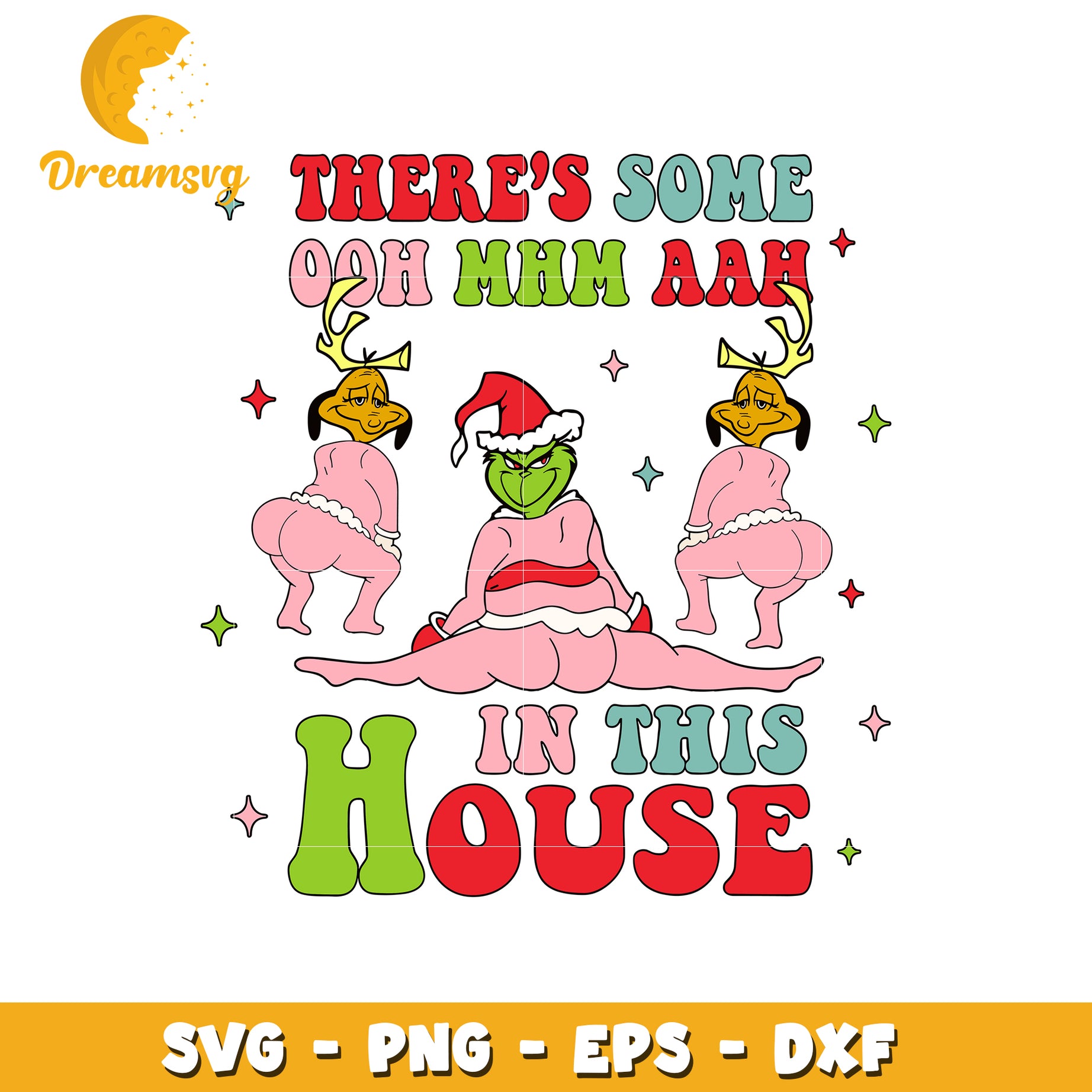 There're some in this house svg, grinch svg, christmas svg