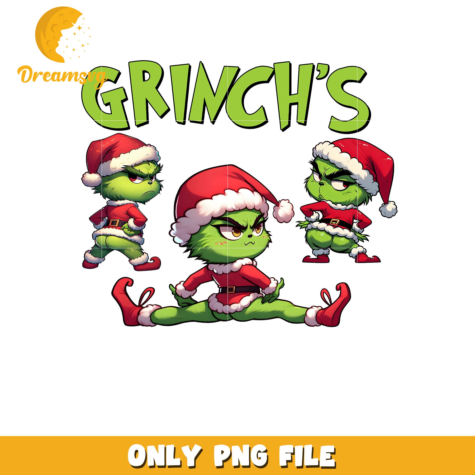 There's some grinch's tiny in this house white text png, grinch christmas png