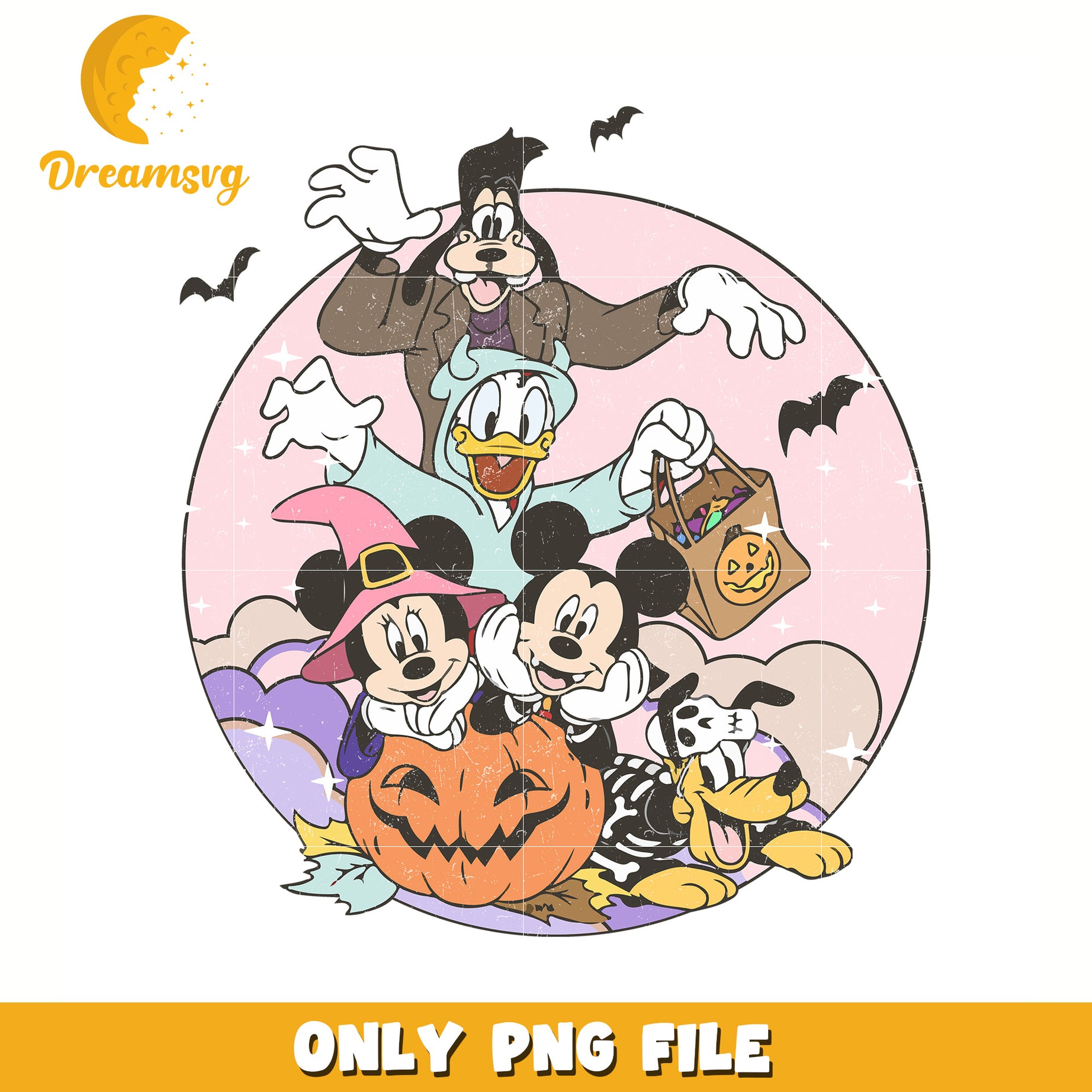 The sensational six halloween png, halloween candy png, spooky halloween png