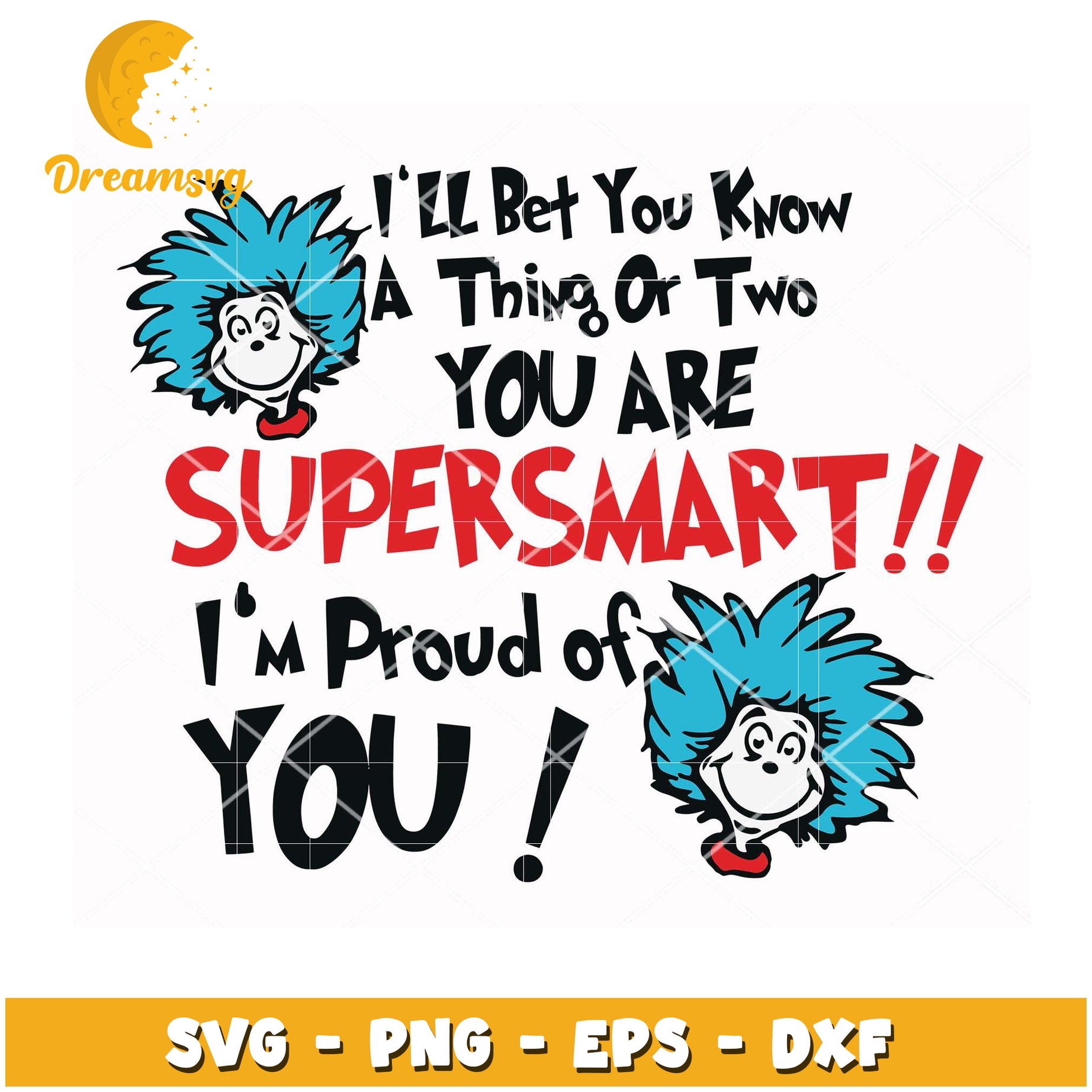 Thing 1 Thing 2 Supersmart SVG