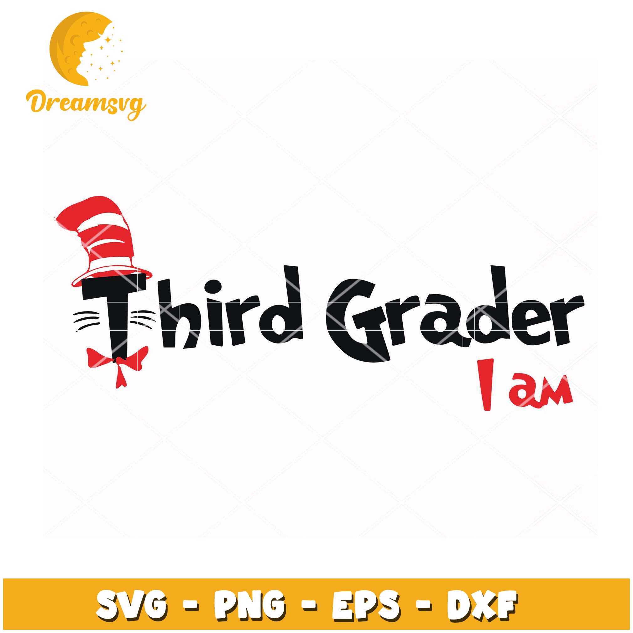 Third Grader SVG Cut File – DreamSVG Store