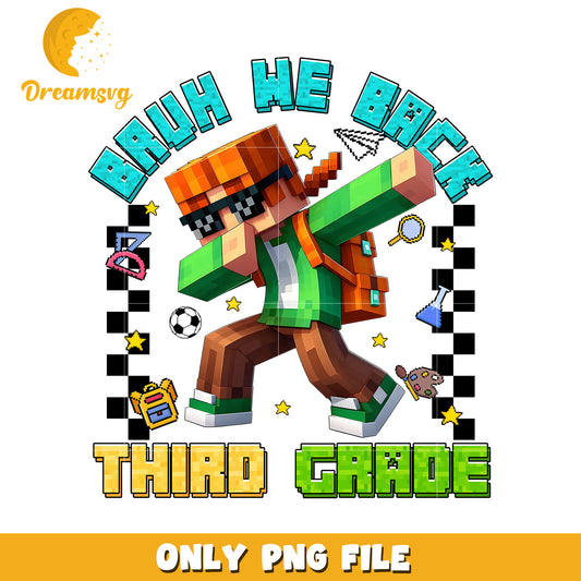 Third bruh we back png, minecraft movies png, minecraft characters png