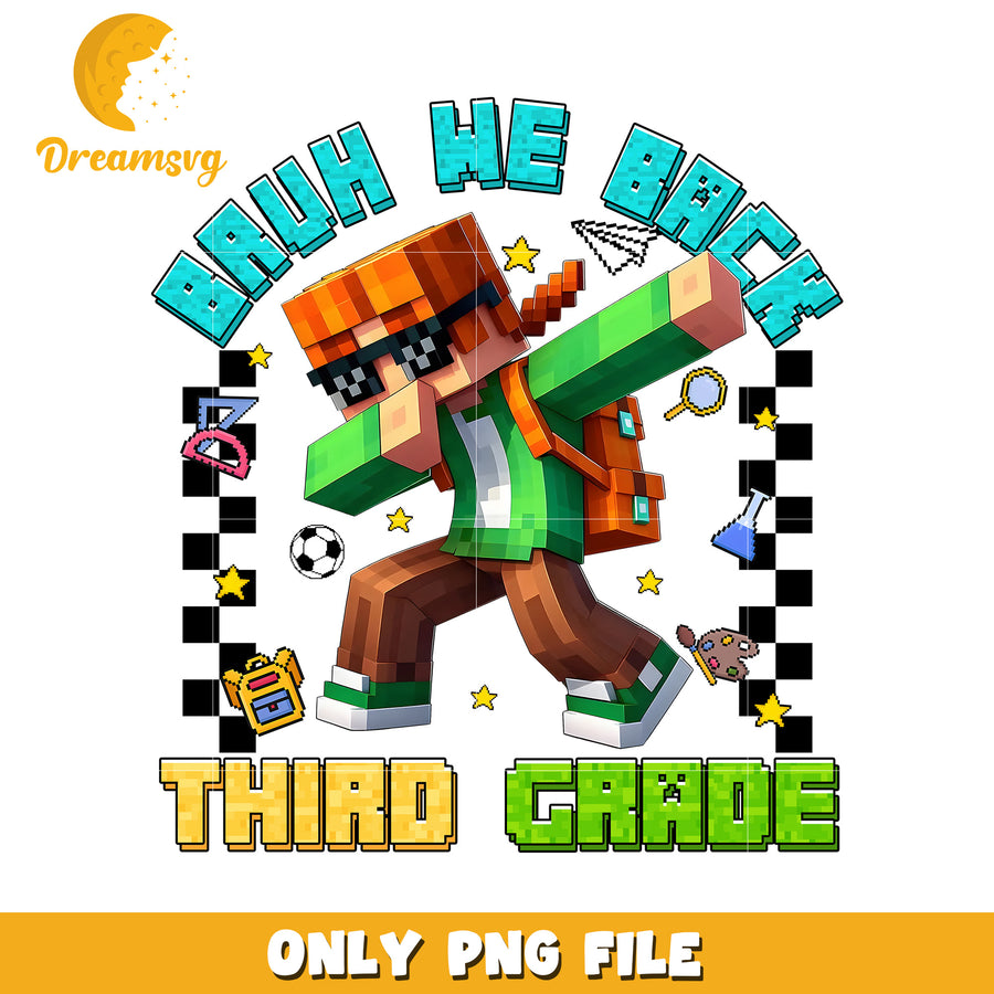 Third bruh we back png, minecraft movies png, minecraft characters png