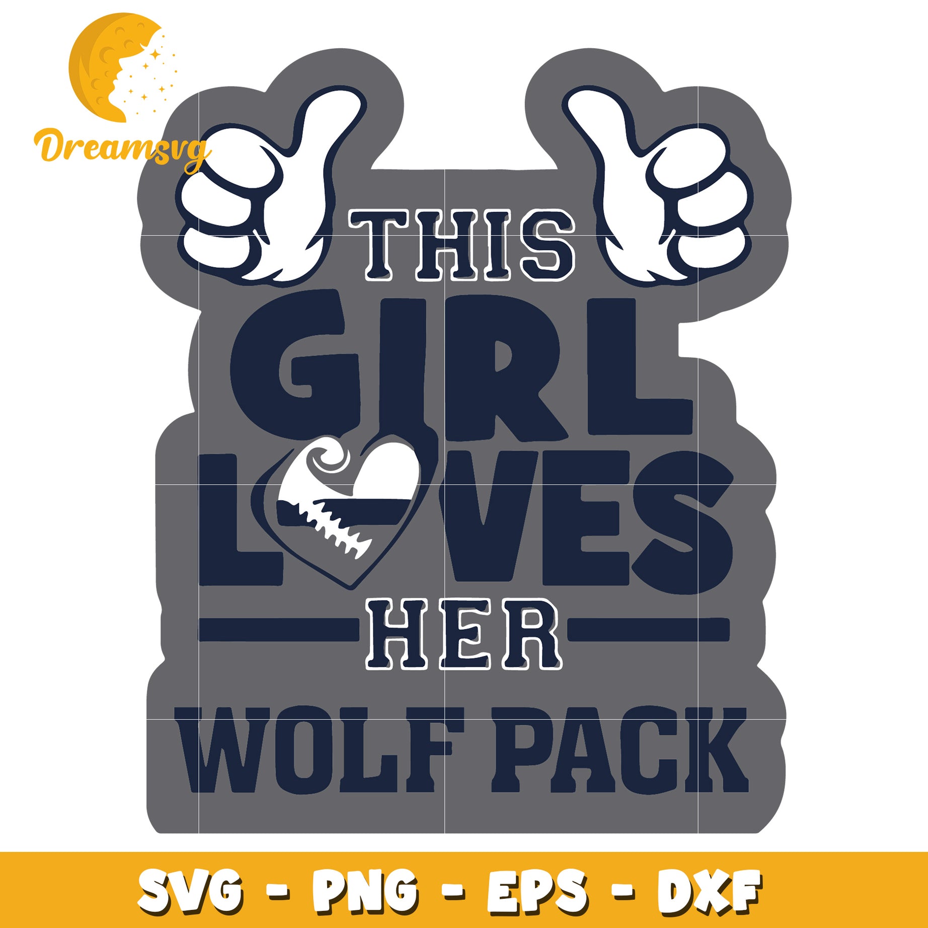 This Girl Loves Her Wolfpack SVG PNG