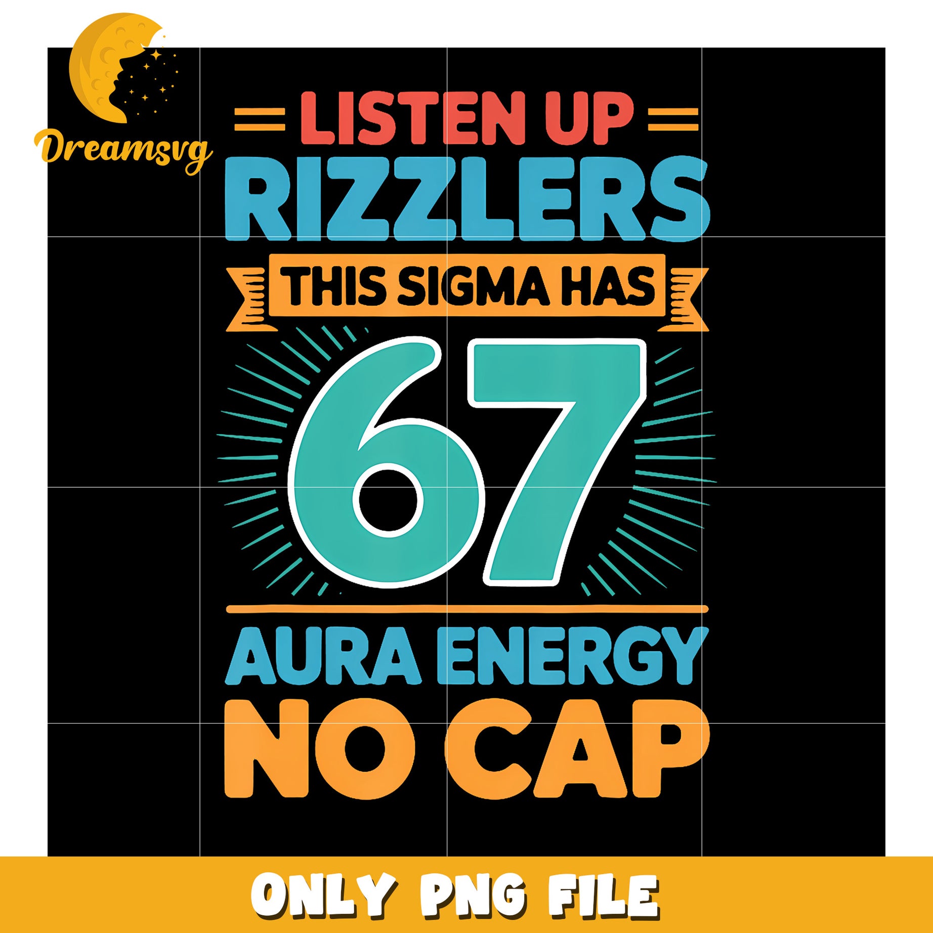 This Sigma Has 67 Aura Energy png, gen z memes png, six senven png