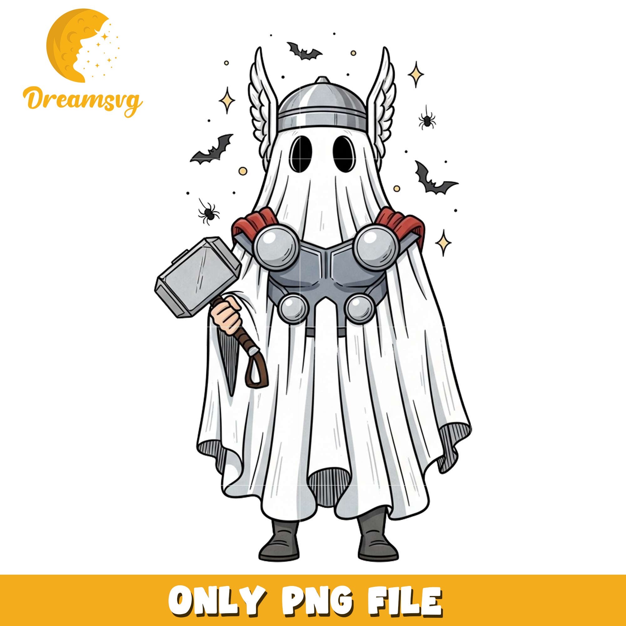 Thor ghost png, halloween games​​ png, halloween cookies​ png