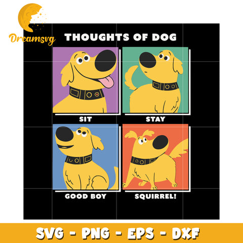 Thoughts of dog svg, disney svg, mickey mouse characters svg