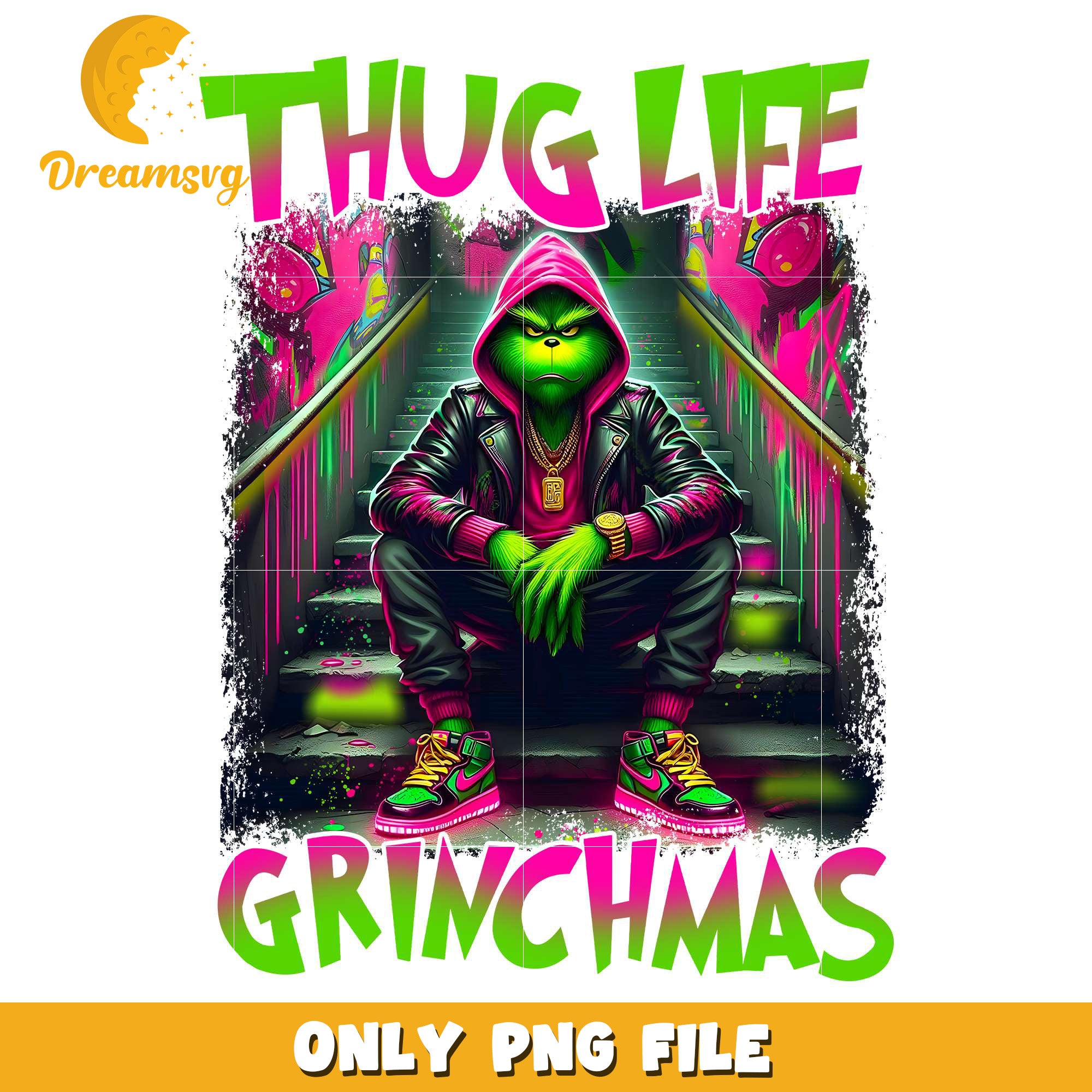 Thug life grinch mas png, halloween wallpaper​​ png, halloween decorations​ png