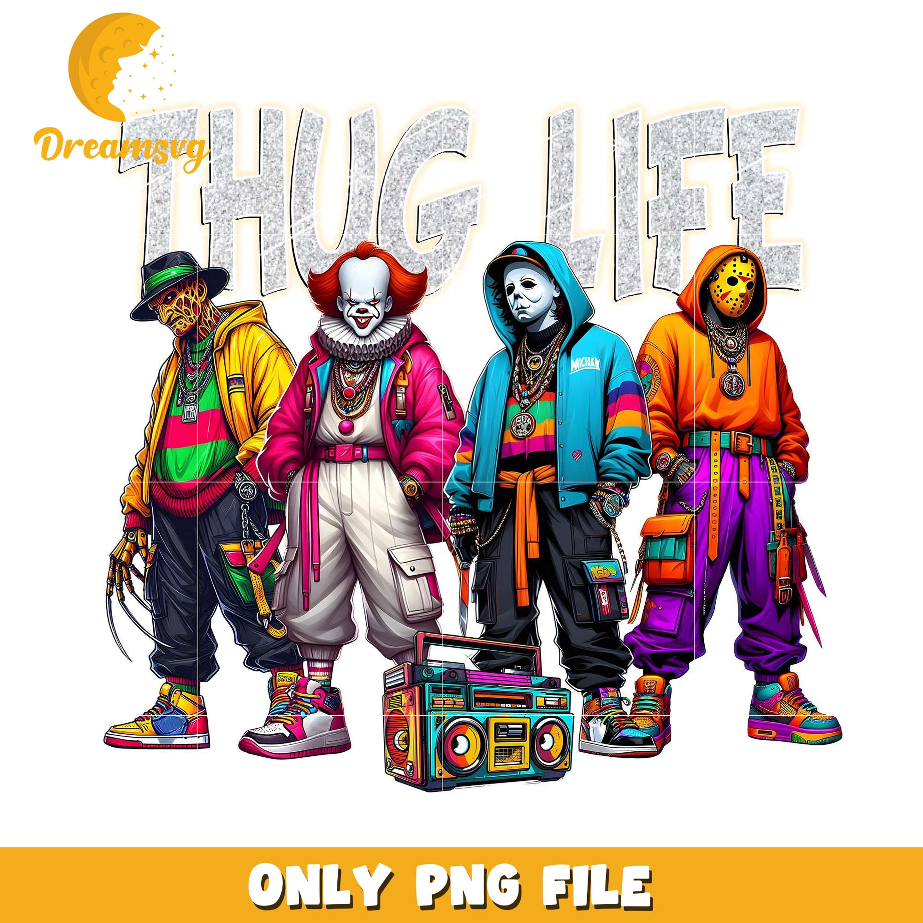Thug life halloween png, halloween horror night png, halloween png