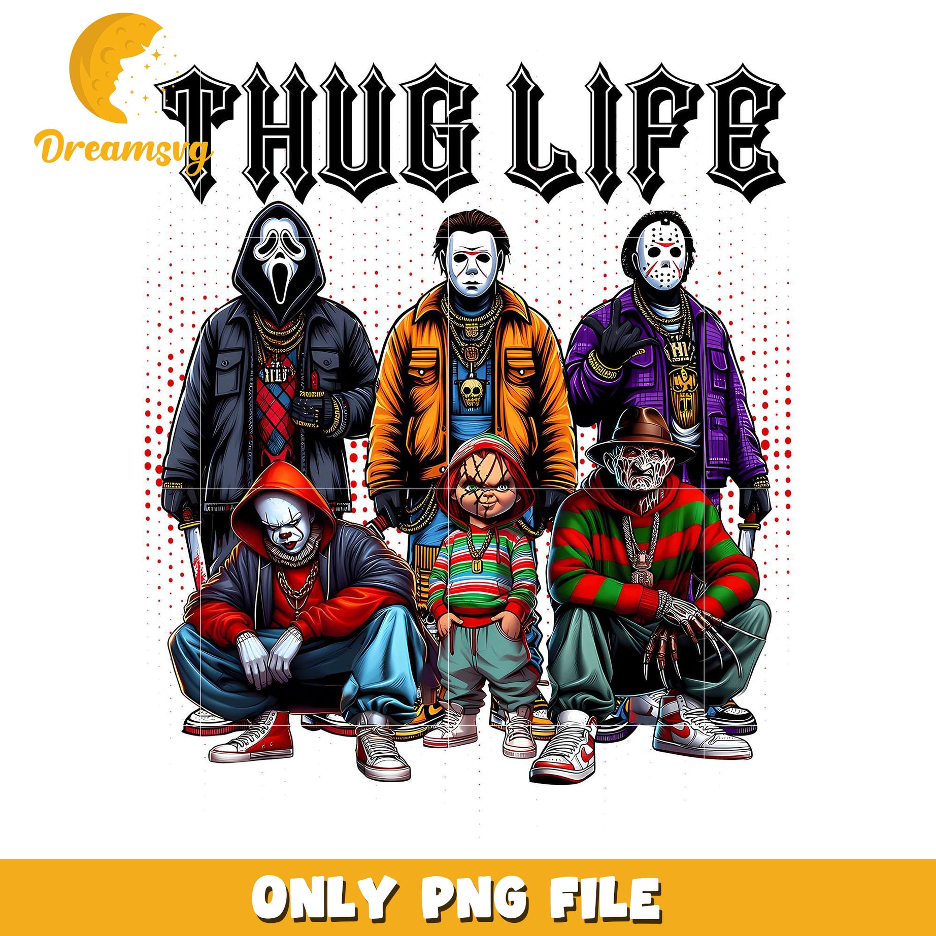 Thug life killers png, halloween costumes png, spirit halloween​ png