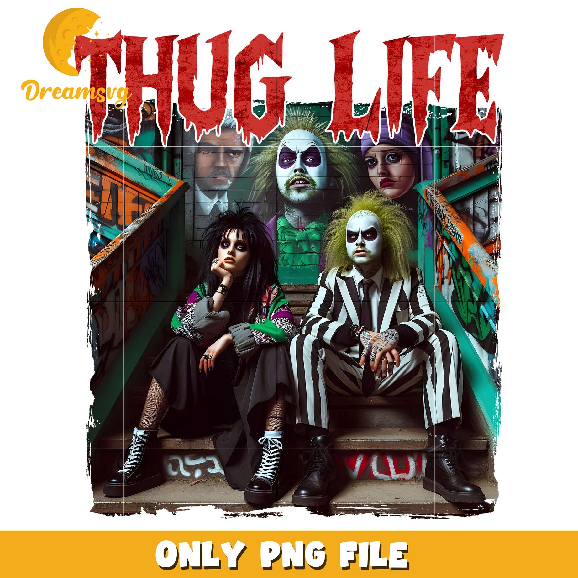 Thug life png, halloween decor​ png, halloween background​​ png