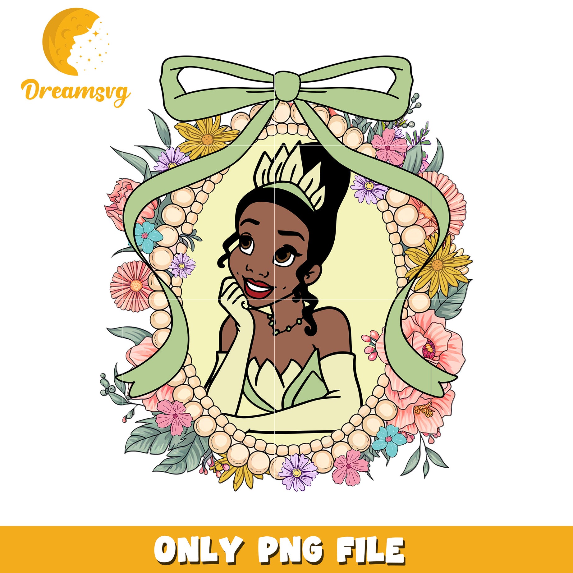 Tiana princess png, mickey disney characters png, princess and the frog png