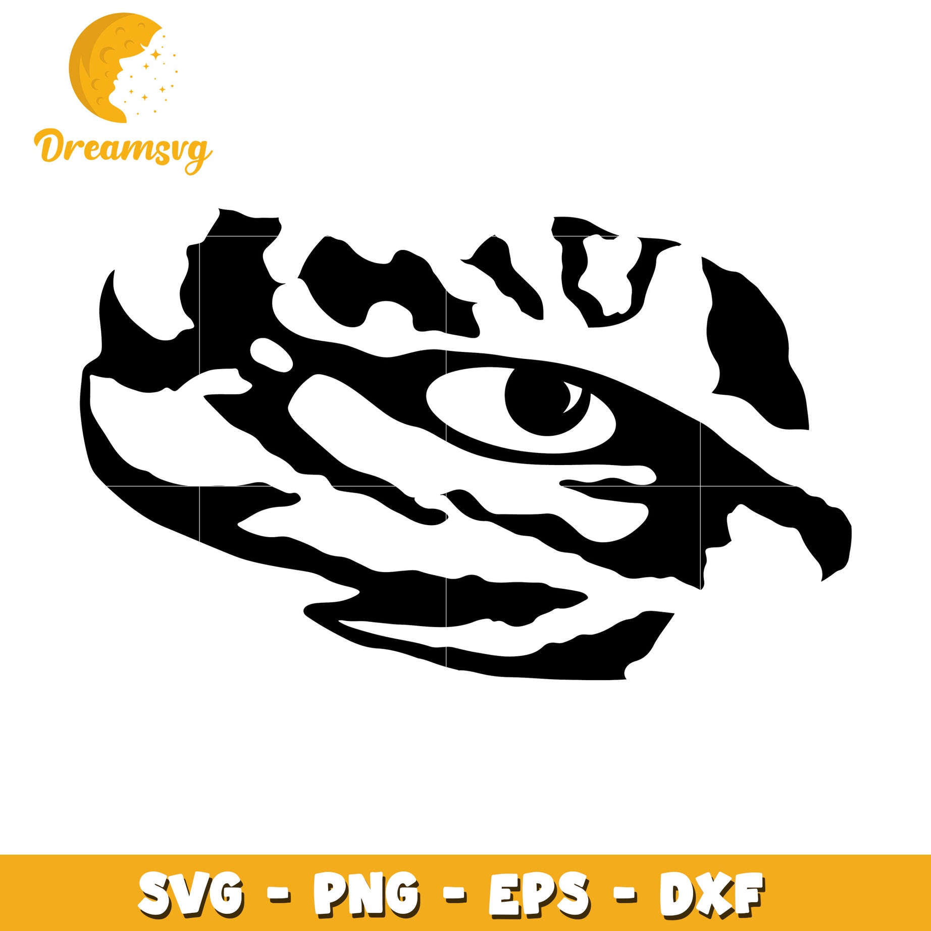 Tiger Eye SVG PNG EPS DXF Cut File