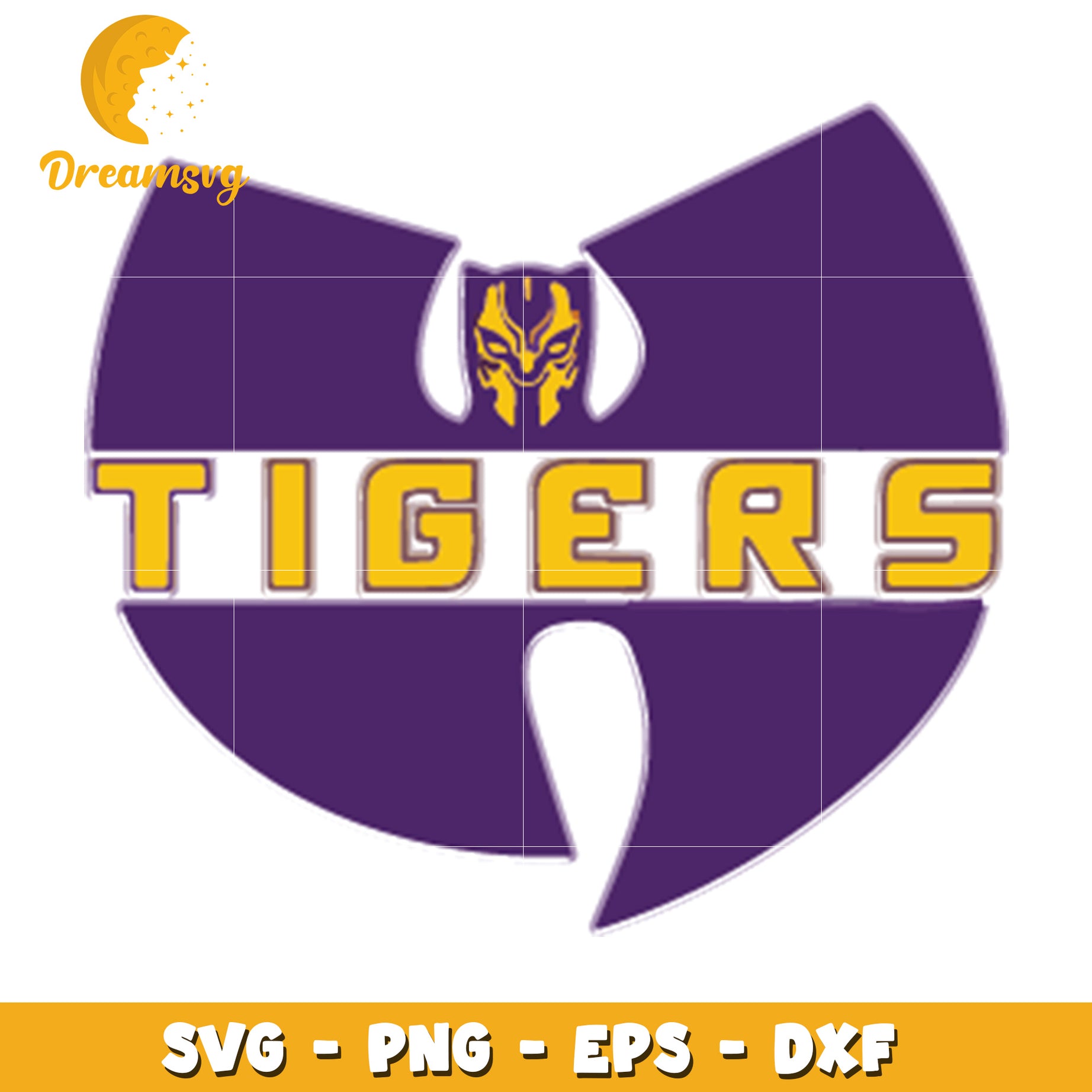 Tigers Wu-Tang Clan SVG PNG EPS DXF