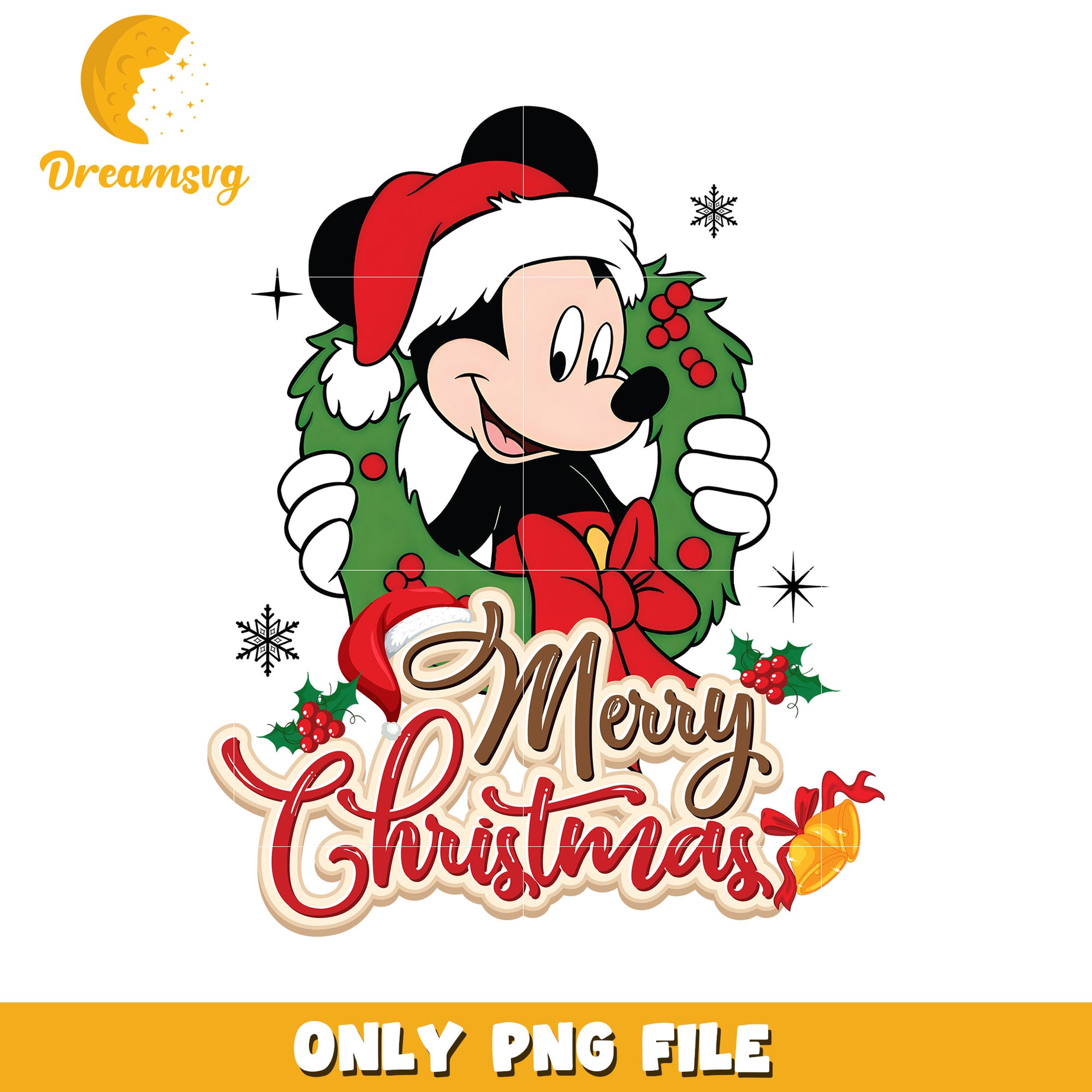 Time for christmas holiday cheer png, disney festive png