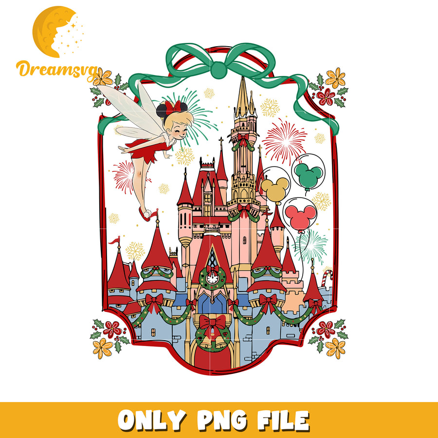 Tinkle bell christmas png, christmas​​​ time png, tinklebell png