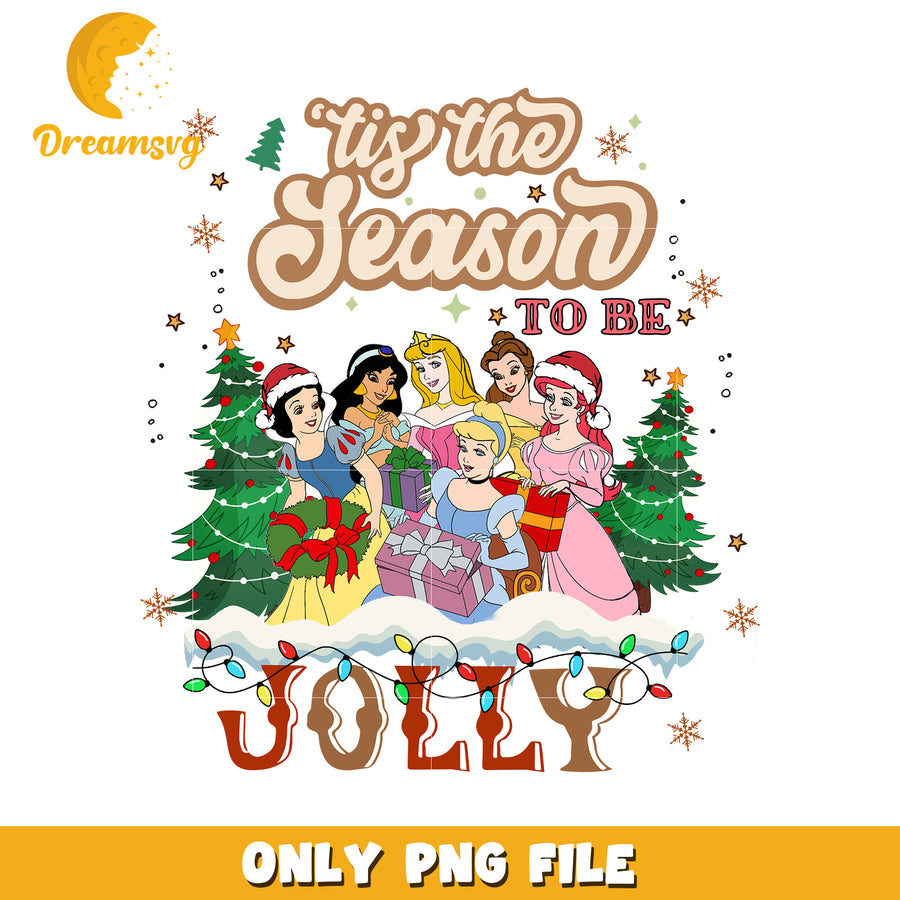 Tis the season jolly png, mickey mouse png, christmas png