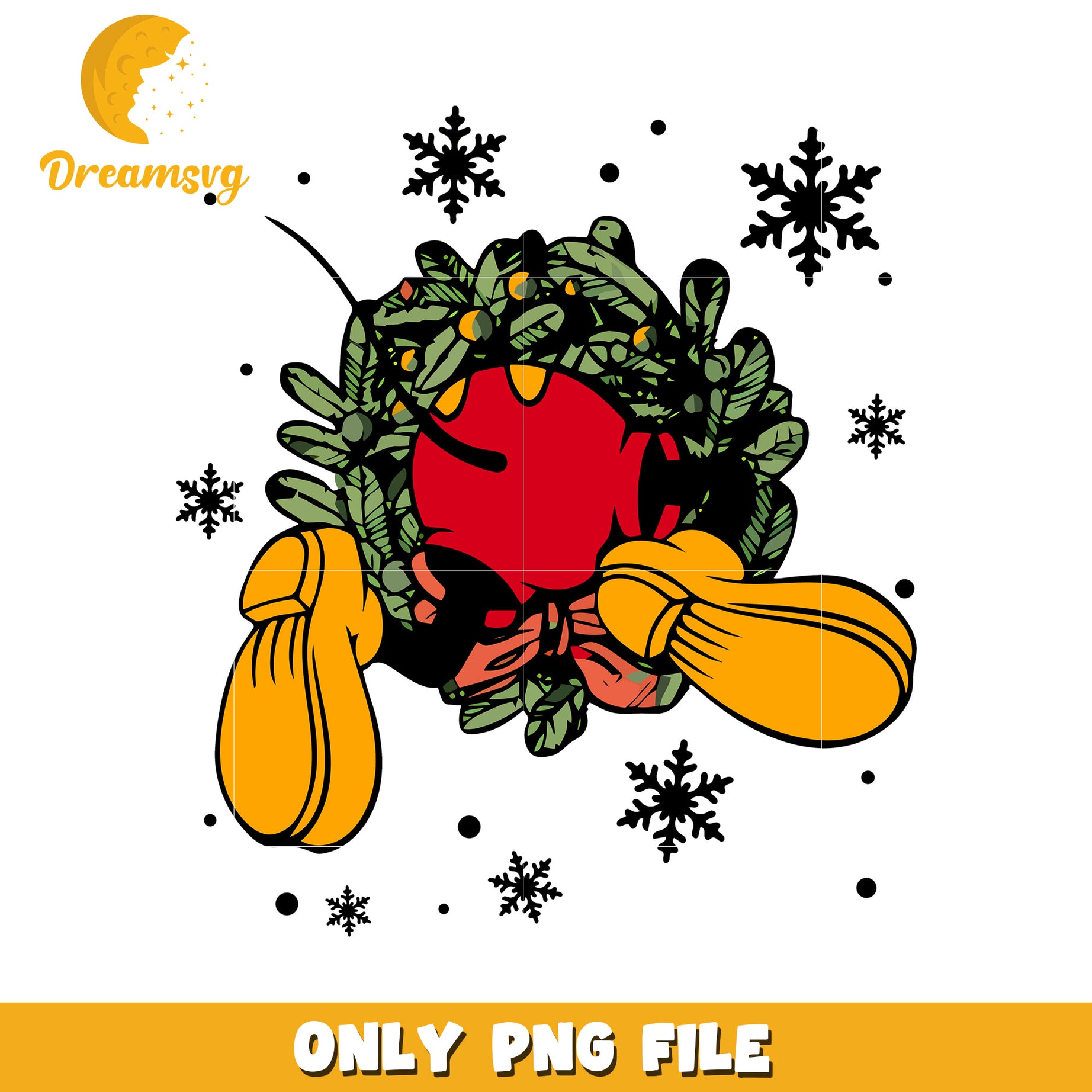 Tis the season micket butt png, mickey mouse png, christmas png