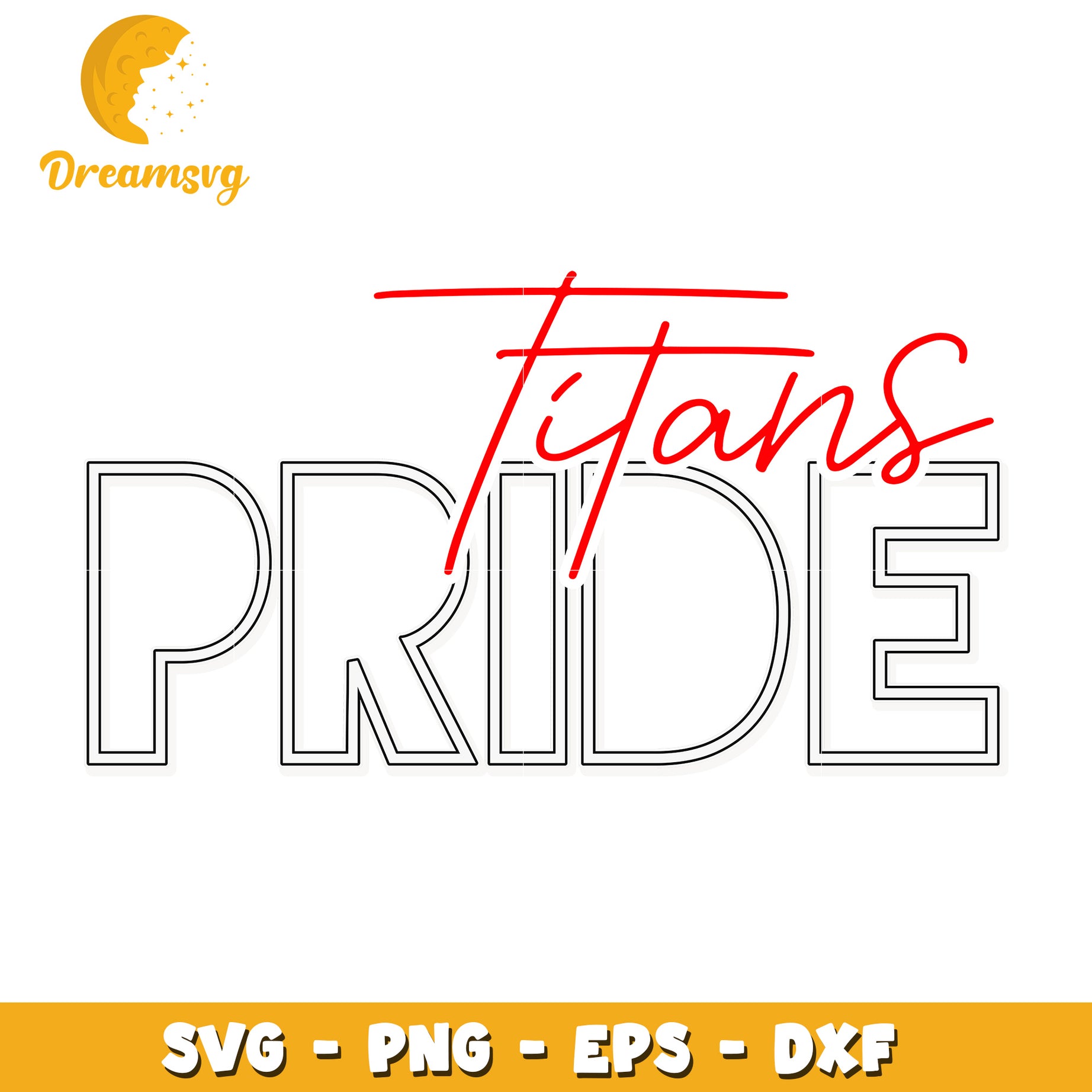 Titans Pride SVG Cut File PNG EPS DXF