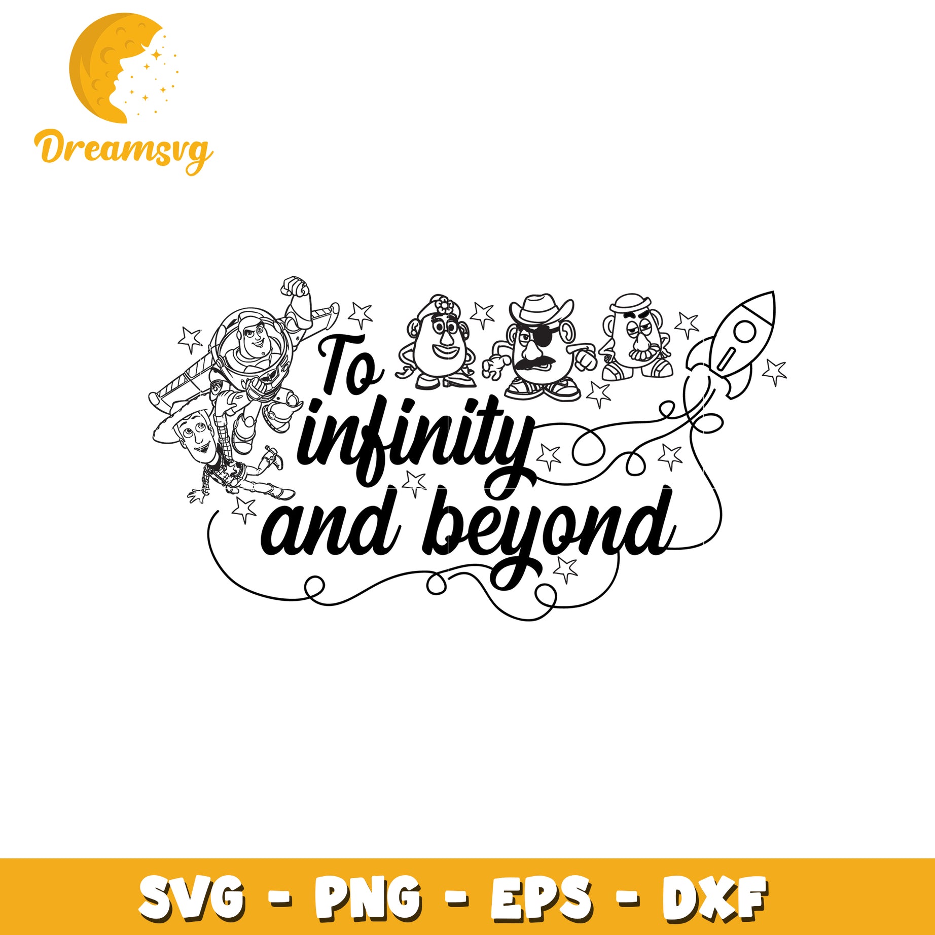 To Infinity and Beyond SVG Design for Crafts and Projects