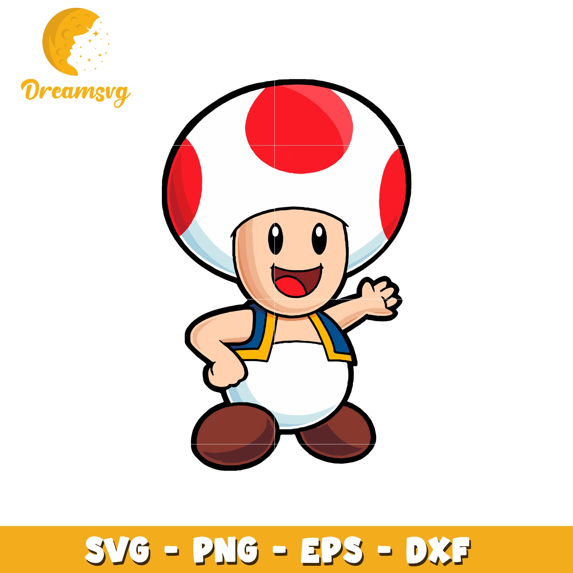 Toad SVG PNG EPS DXF Cut Files